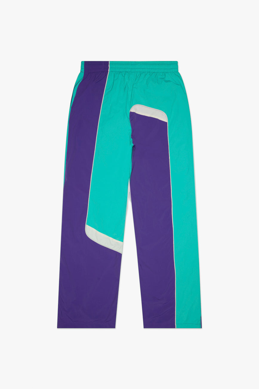 "SODA" NYLON PANTS - PURP/AQUA