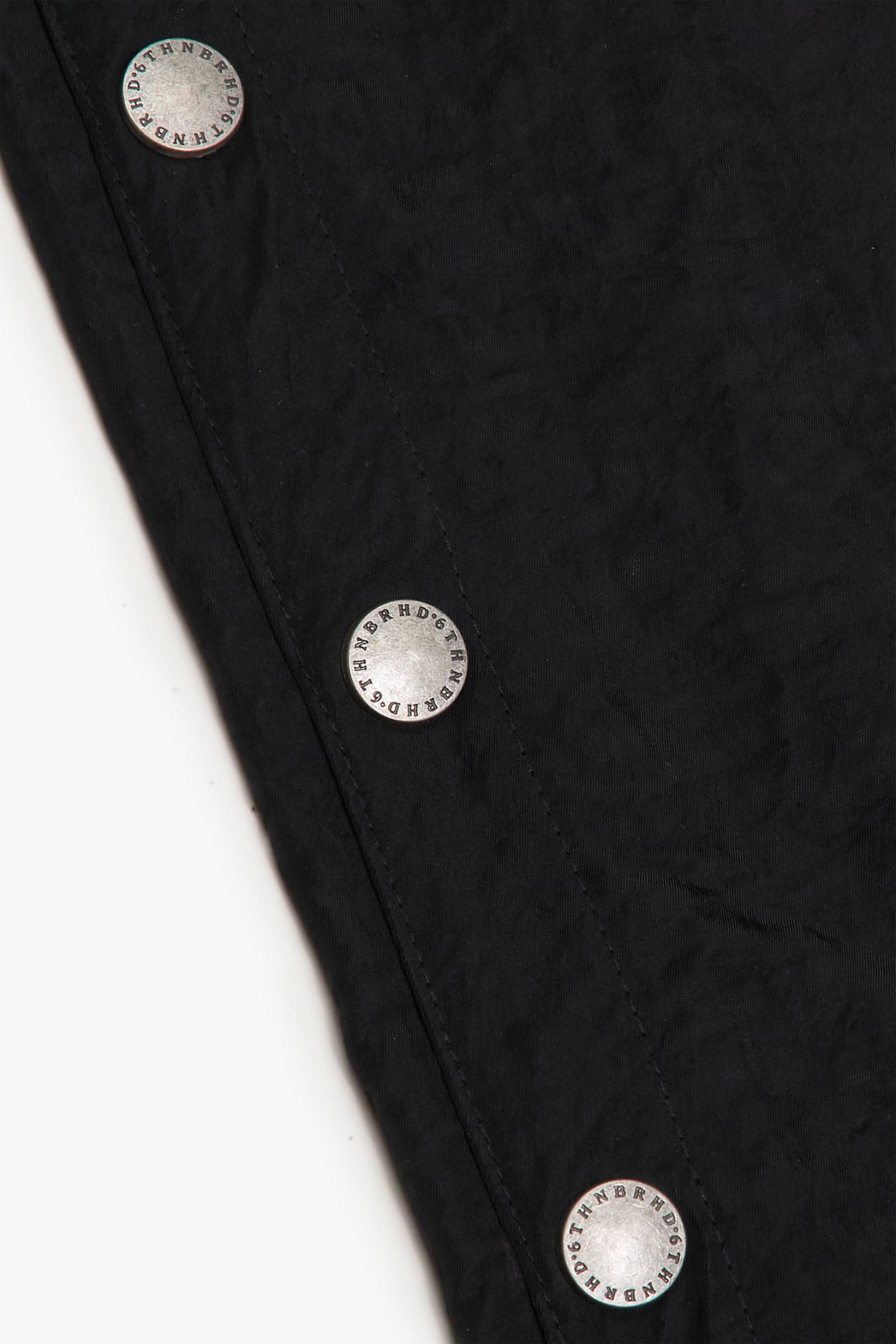 "Sixth Man" Nylon Pants Black