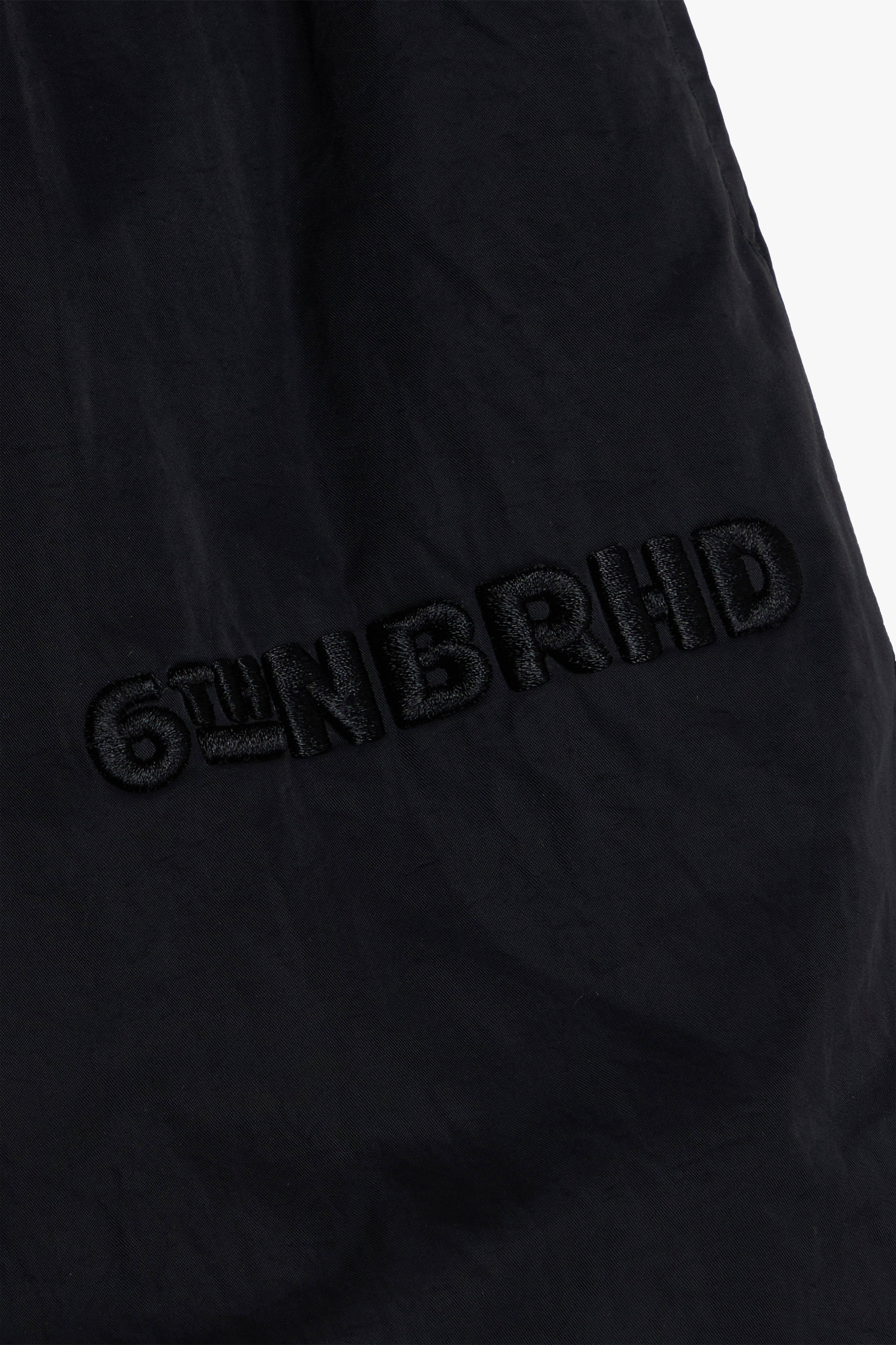 "SLY" PUFFER PANTS - BLACK