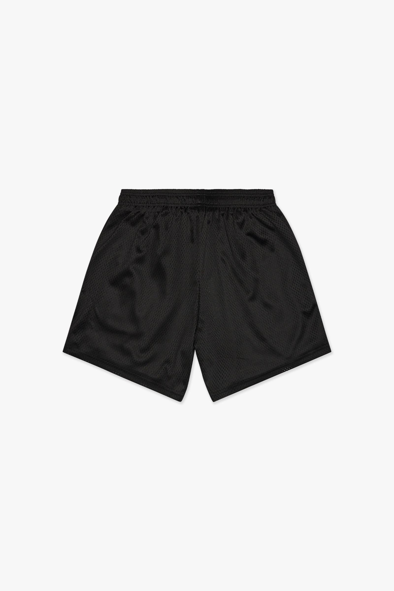 "Try-Outs" Mesh Shorts Black
