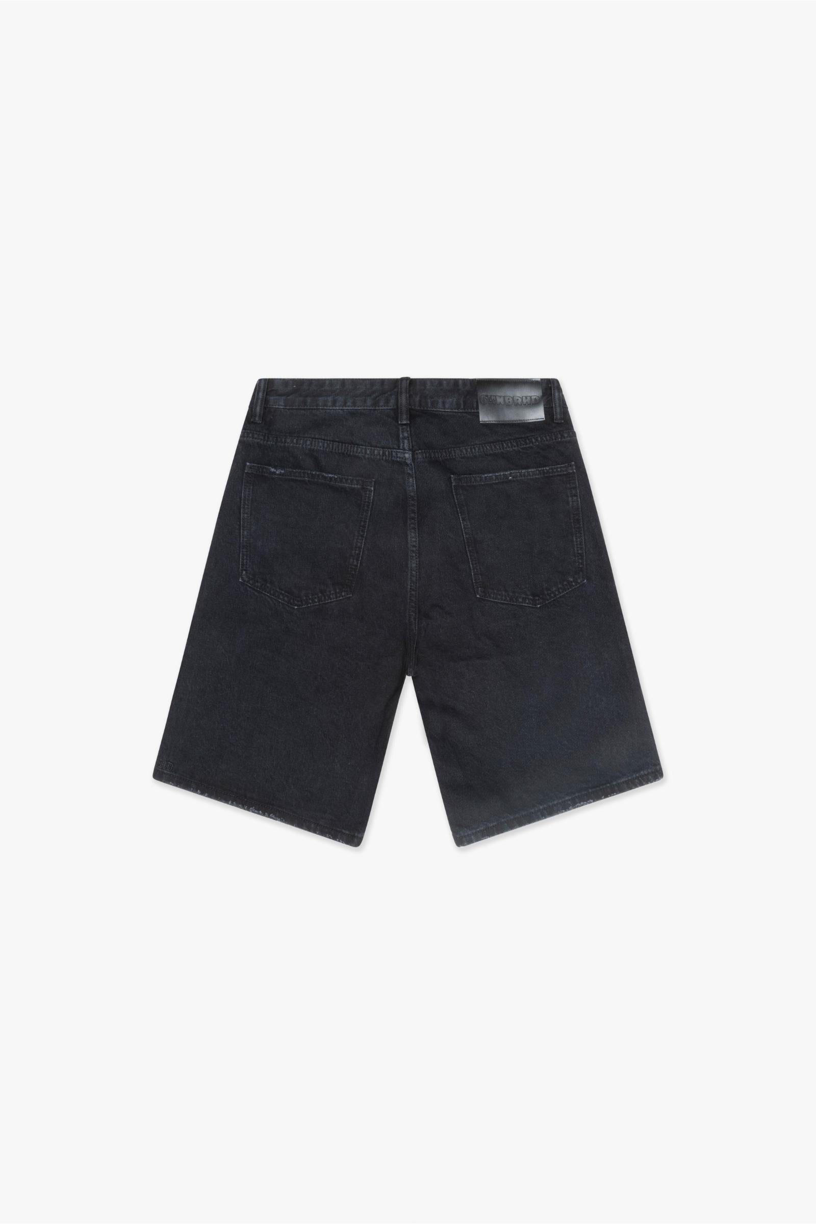"Tides" Denim Shorts Black