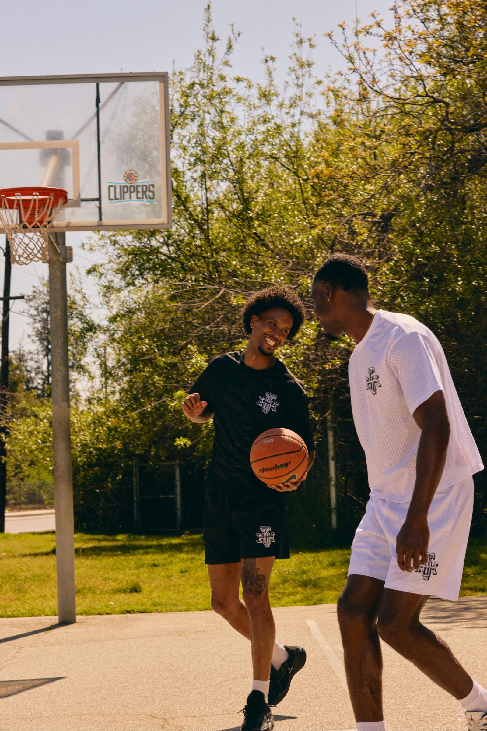 "Scrimmage" Box-Fit Tee White