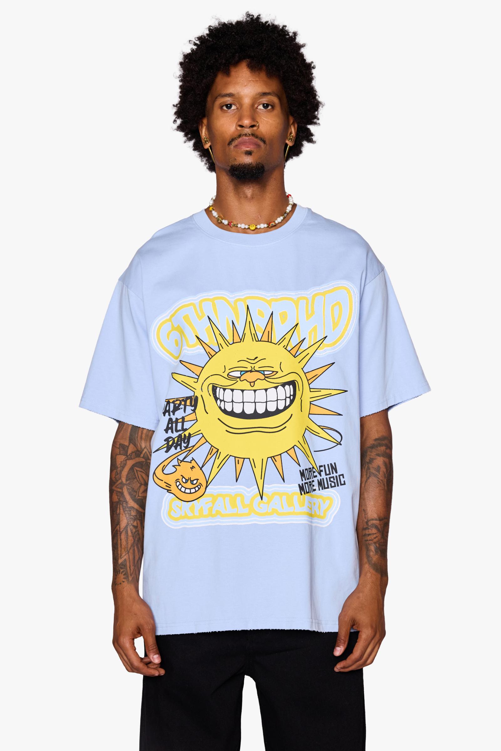 "SKYFALL" TEE SKY