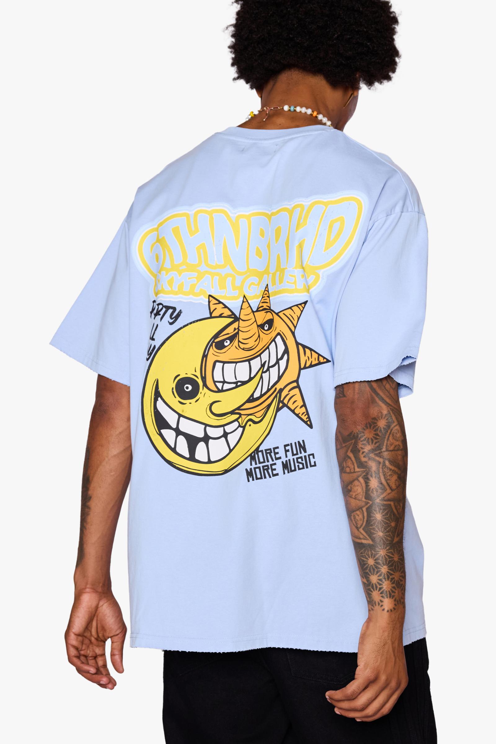 "SKYFALL" TEE SKY