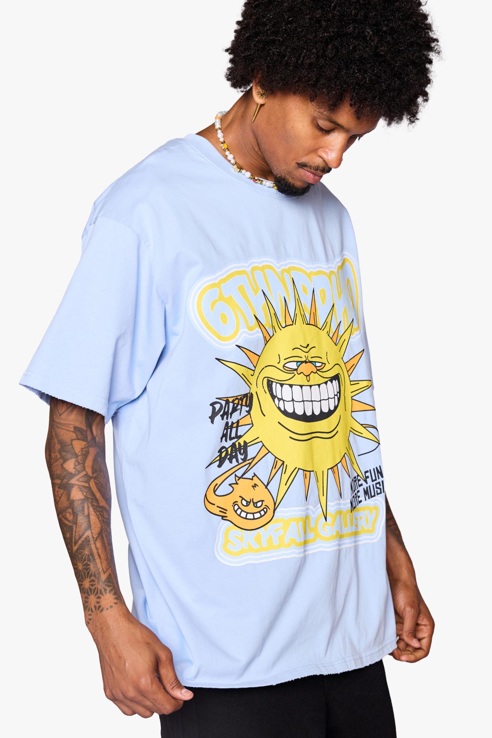 "Skyfall" Graphic Tee Sky