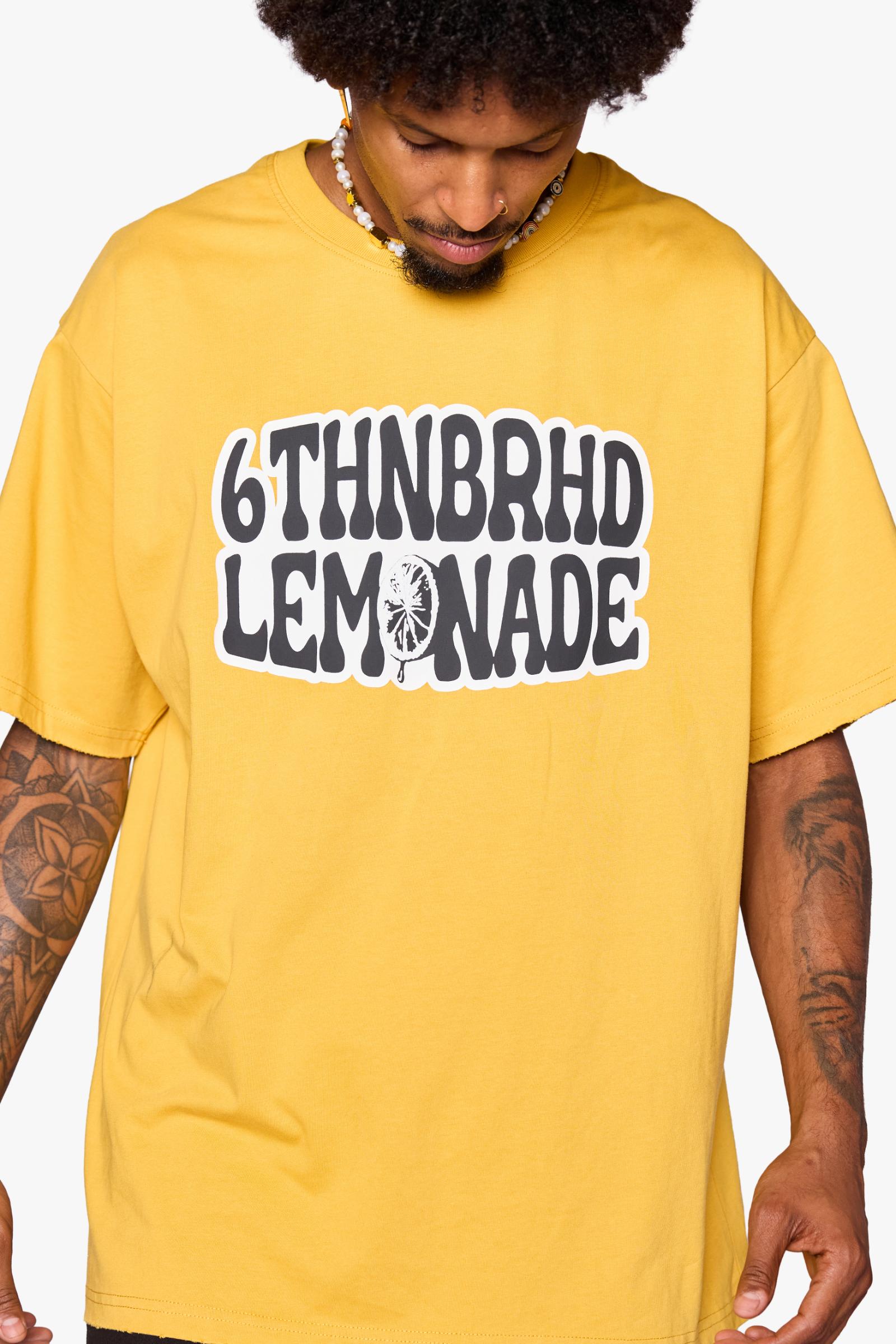 "Lemonhead" Graphic Tee Yellow
