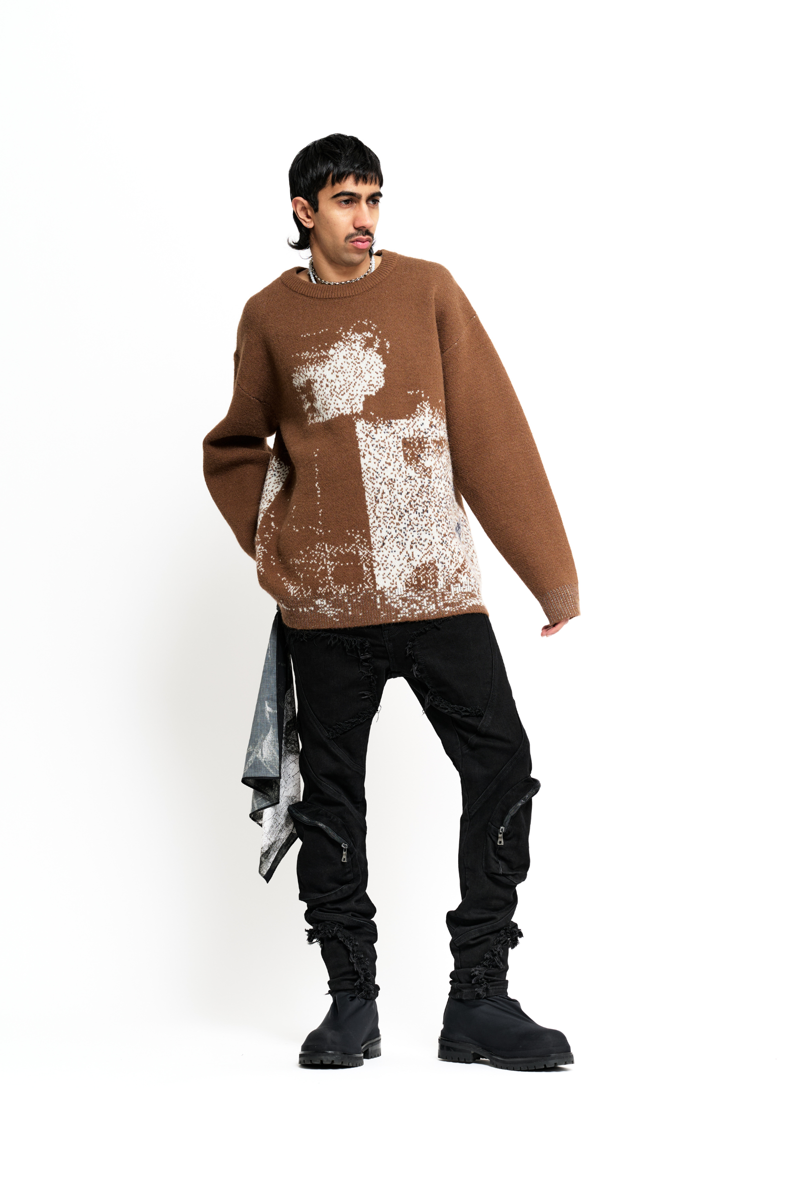 "Raven" Skinny Jeans Black