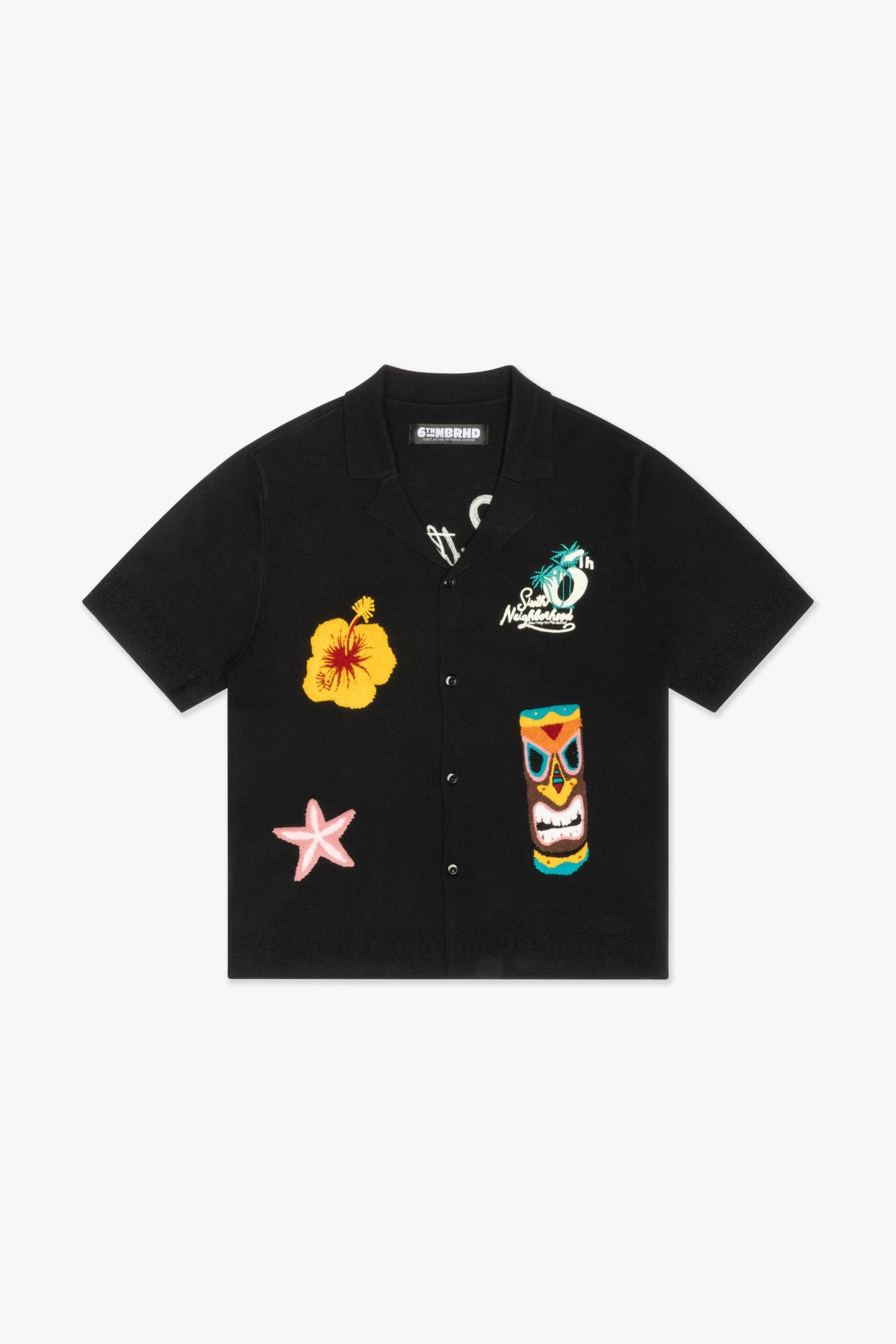 "TROPICS" - T-SHIRT BLACK