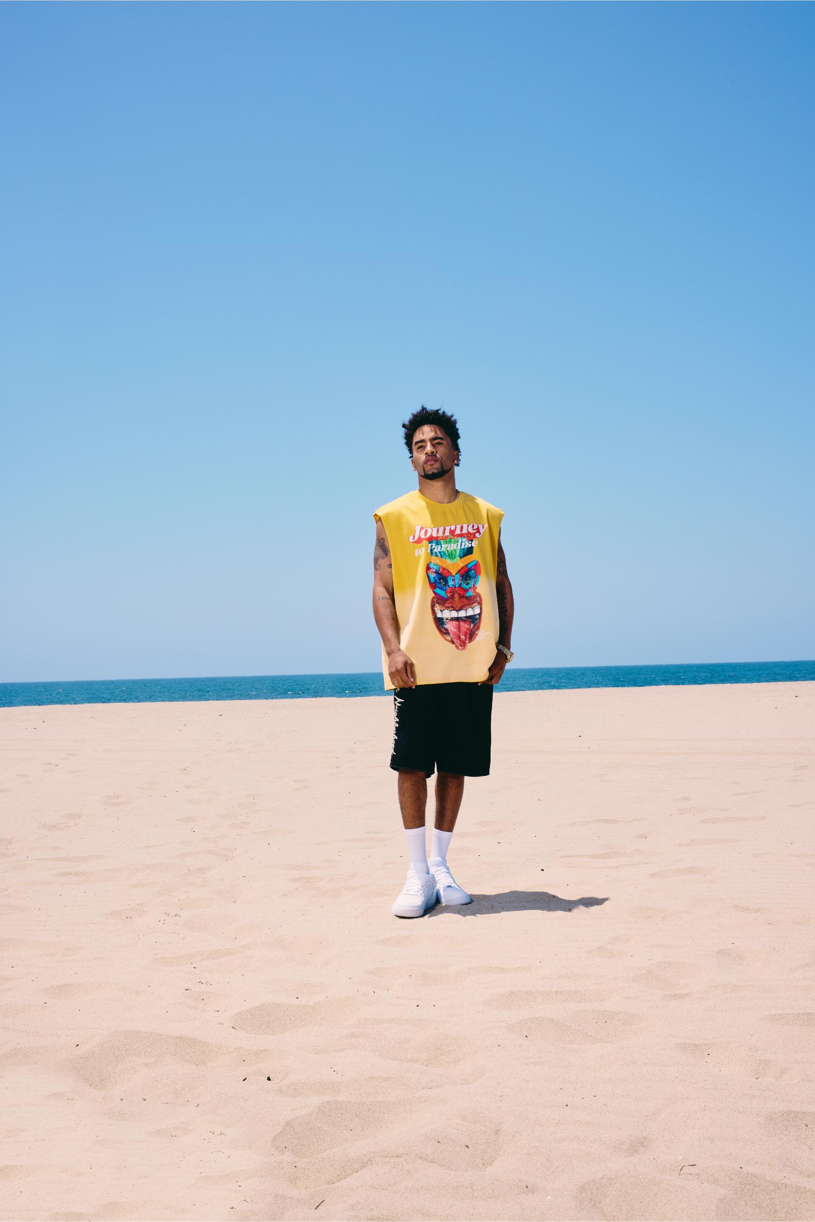 "Tides" Denim Shorts Black