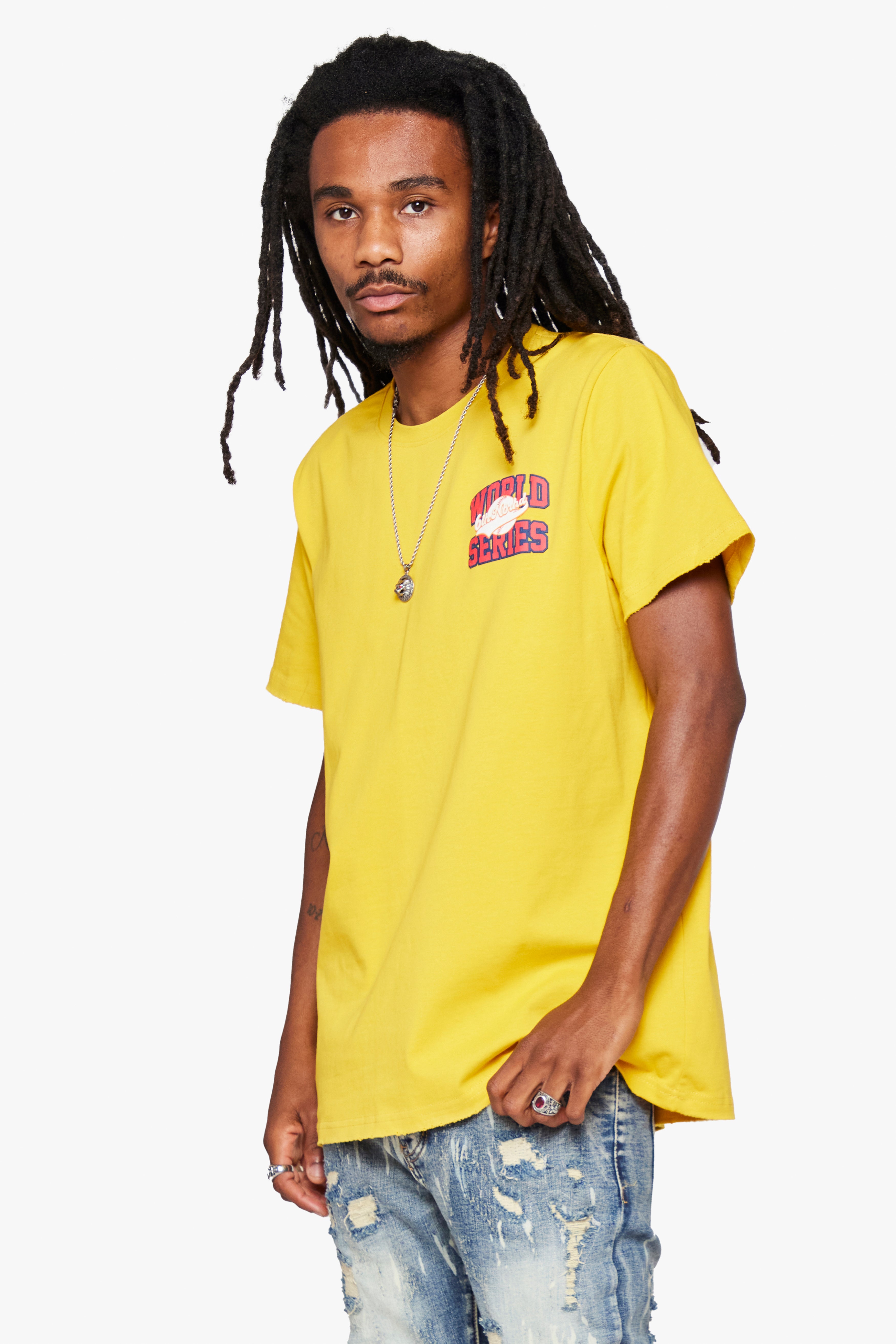 6thNBRHD TEE "HOMERUN" GOLD