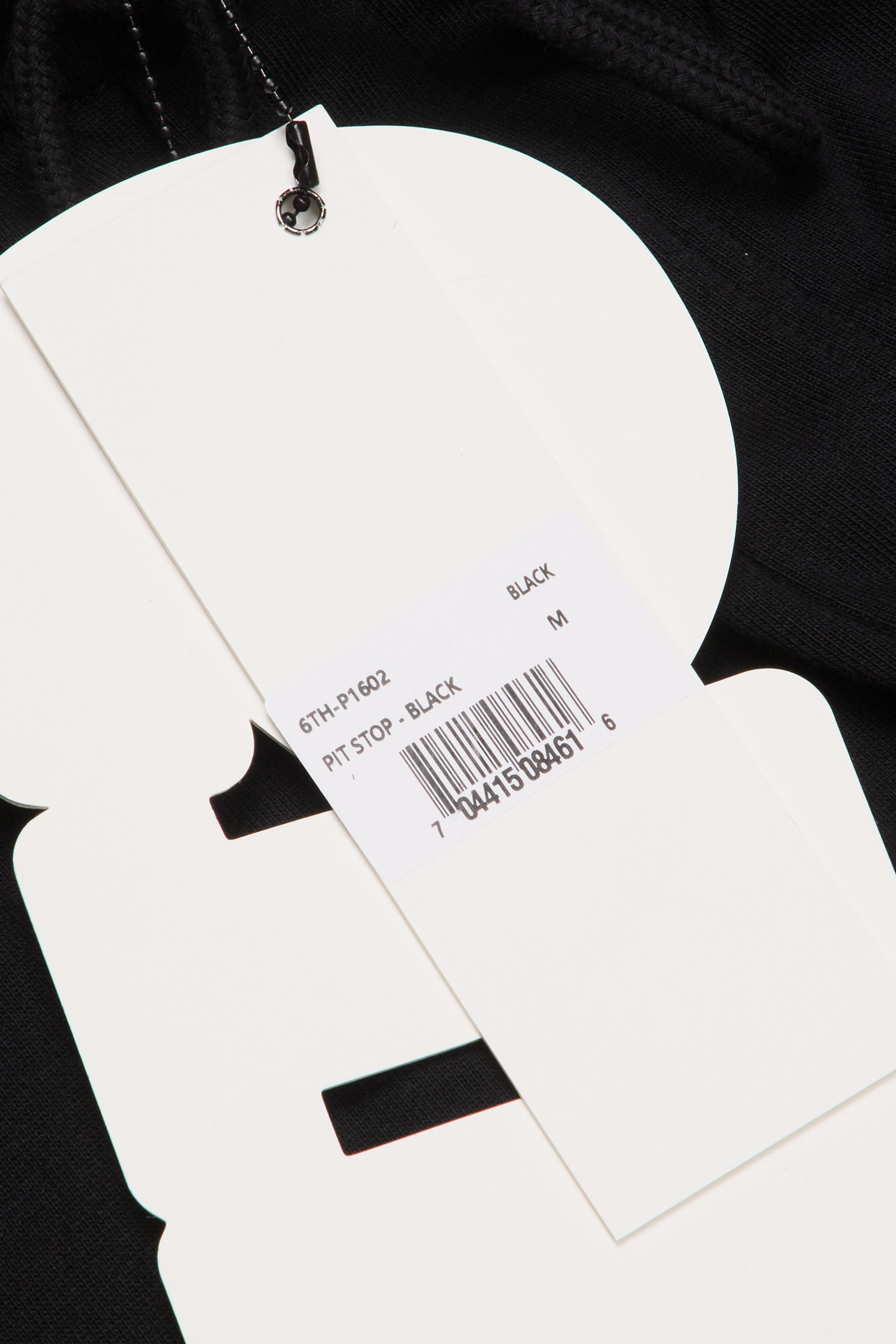 "Pit Stop" Stacked Pants Black