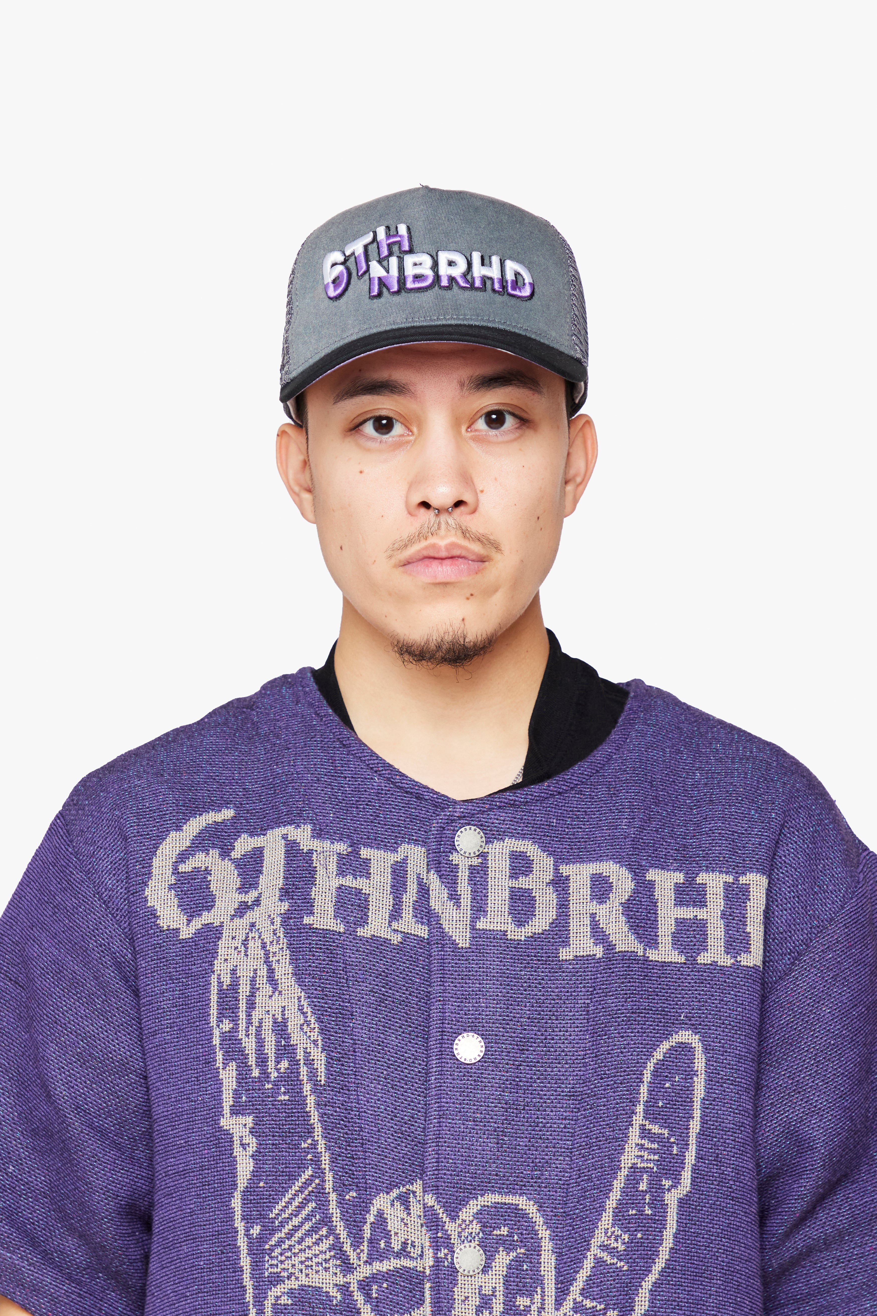 "Stalker" Snapback Hat Grey