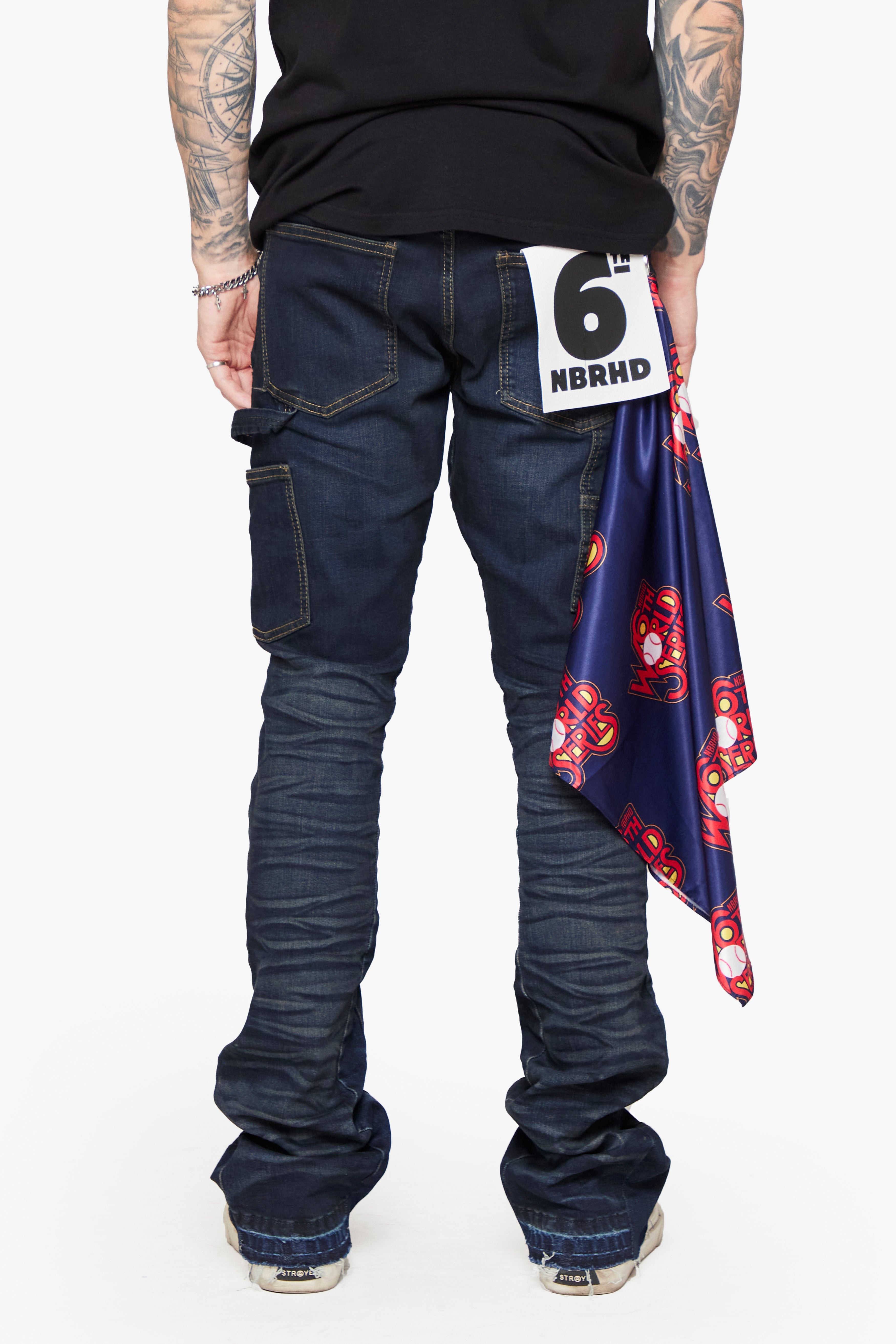 6thNBRHD STACKED "NEW FIELDS" -INDIGO