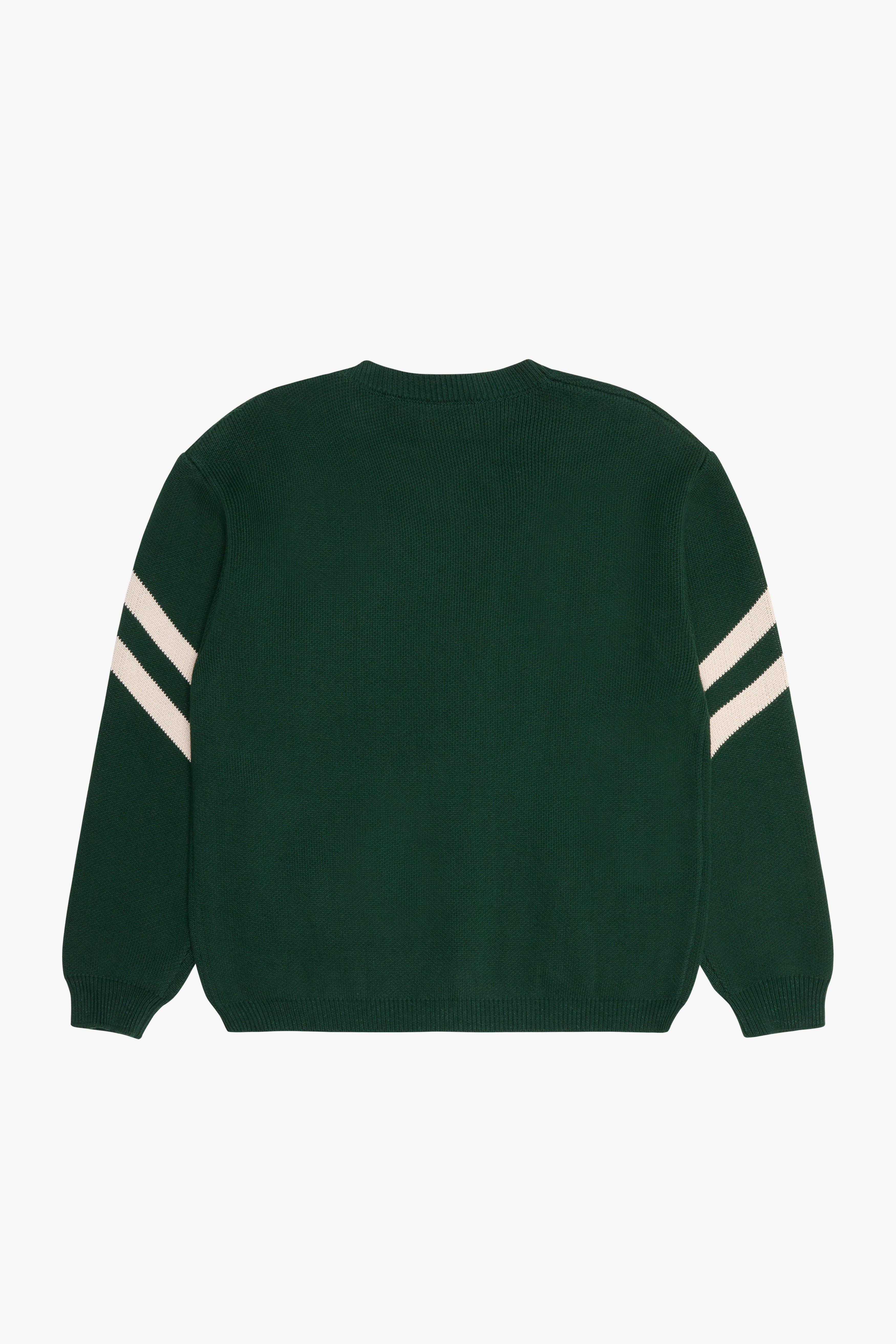 "Euro" Cardigan Sweater Green