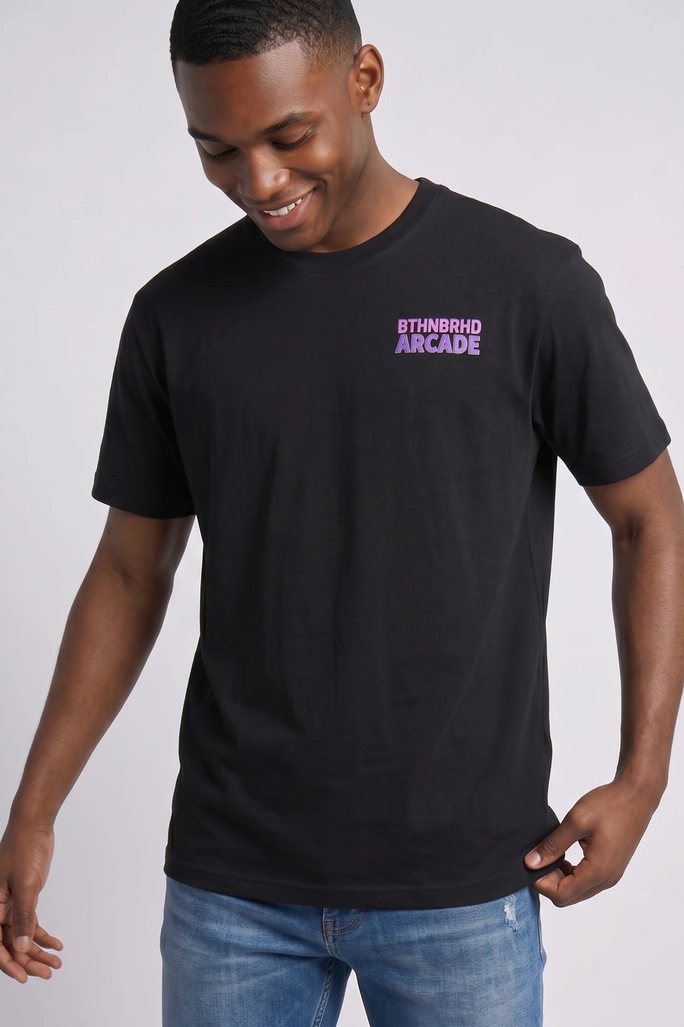 "All Ages" Graphic Tee Black