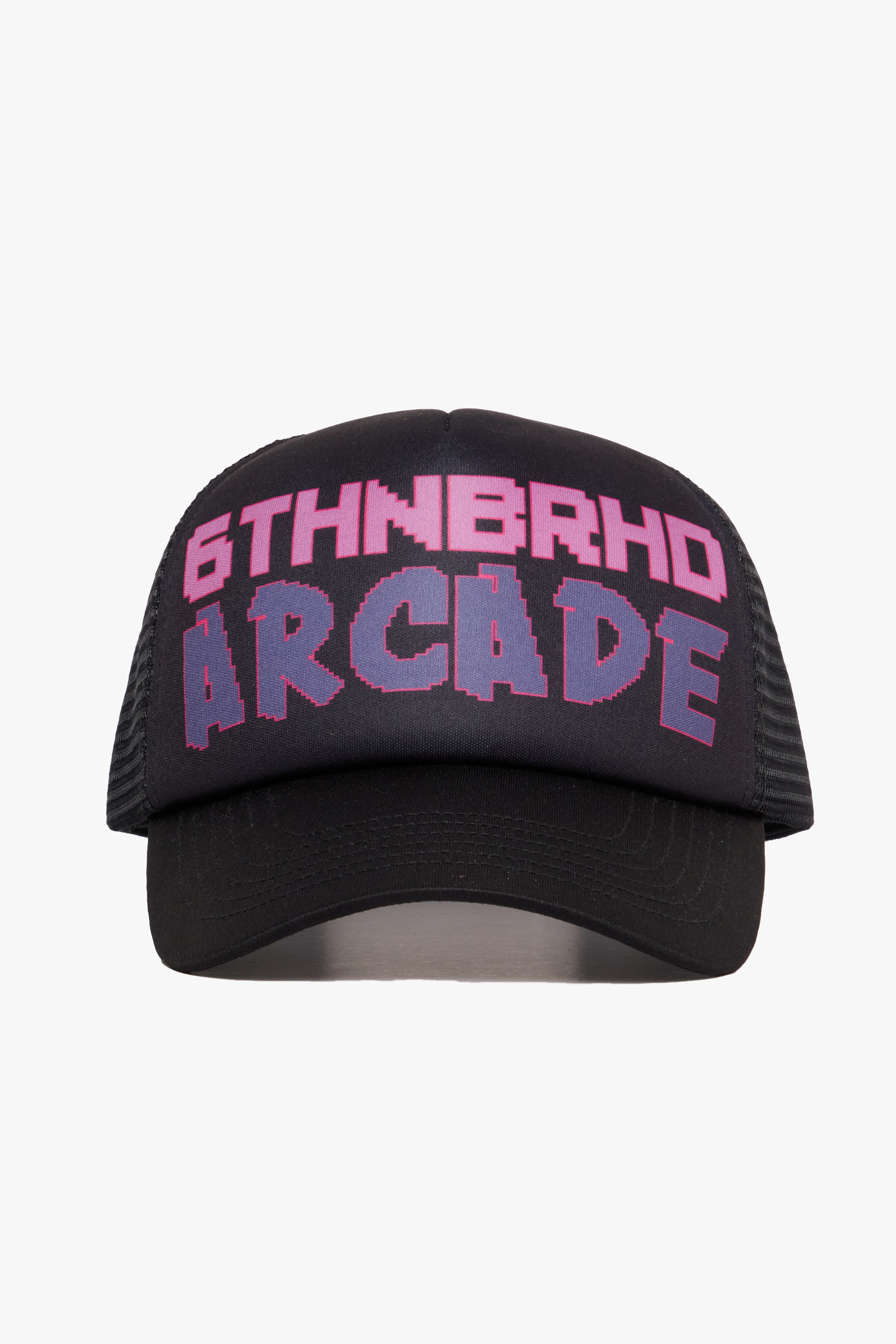 "PLAYER 1" HEADWEAR - BLACK