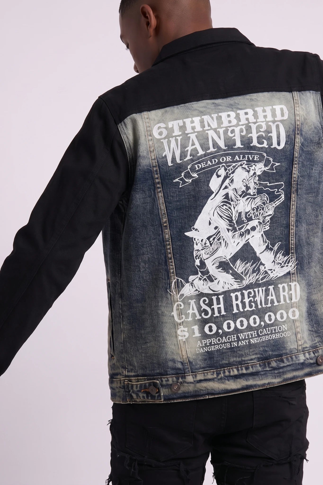 "Bounty Hunter" Denim Jacket Blue Wash