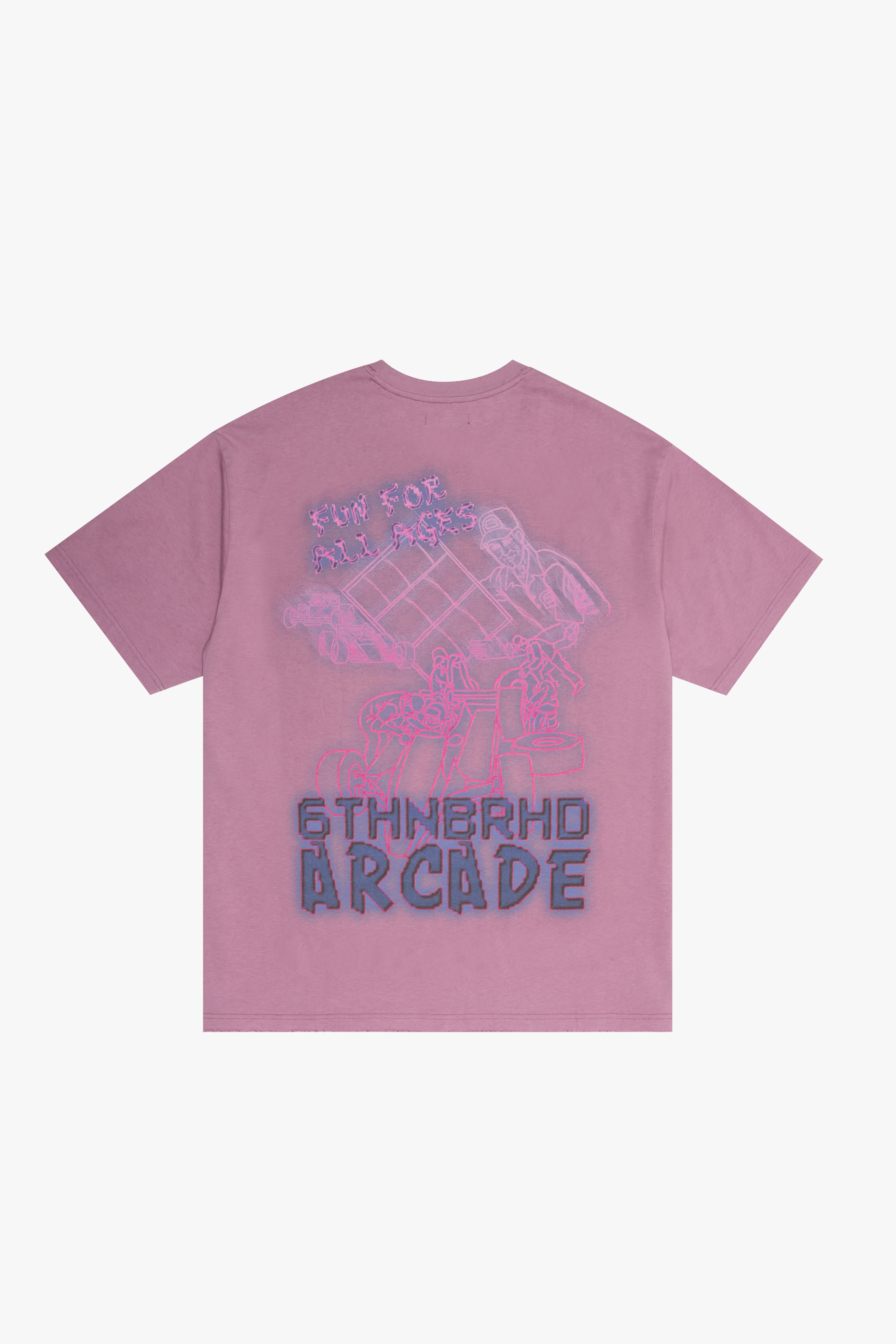 "GAMEOVER" TEE -VIOLET