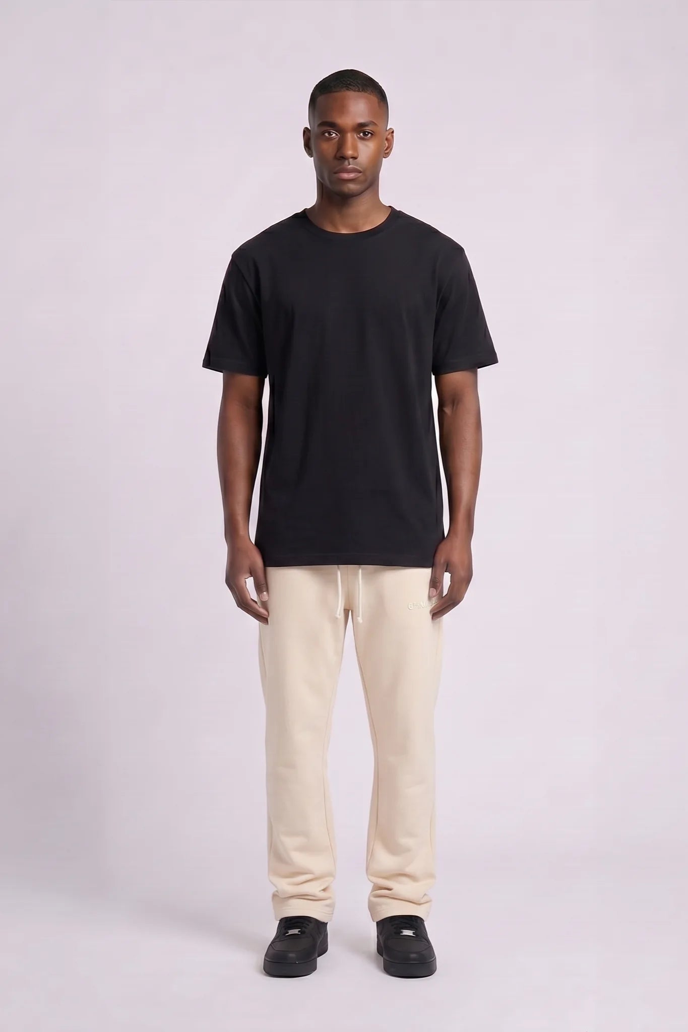 "Esntl 2.0" Relaxed Sweatpants Cream