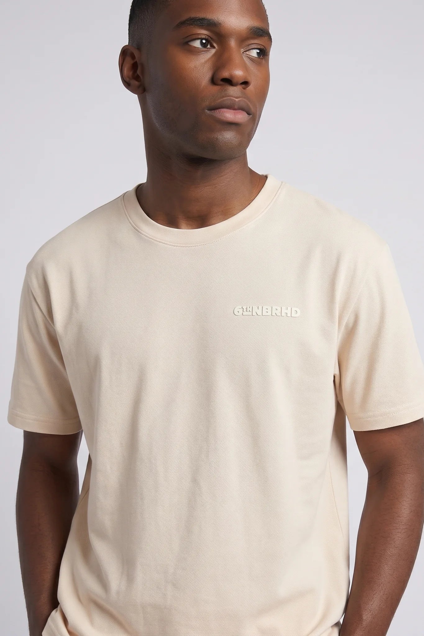 "Esntl 2.0" T-shirt Cream