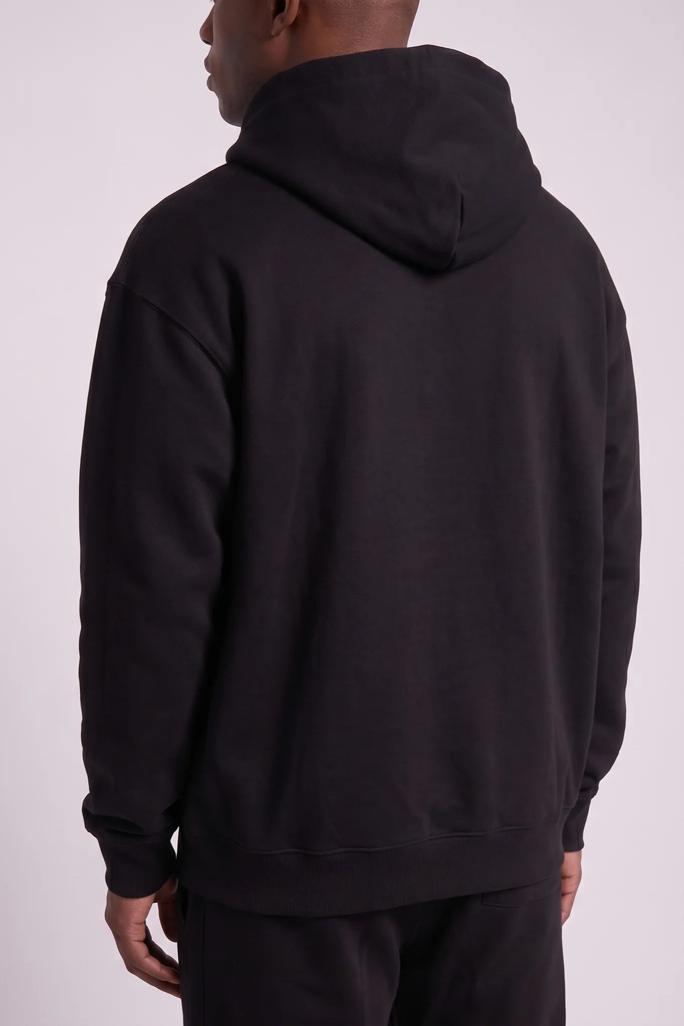 "Esntl 2.0" Oversized Hoodie Black