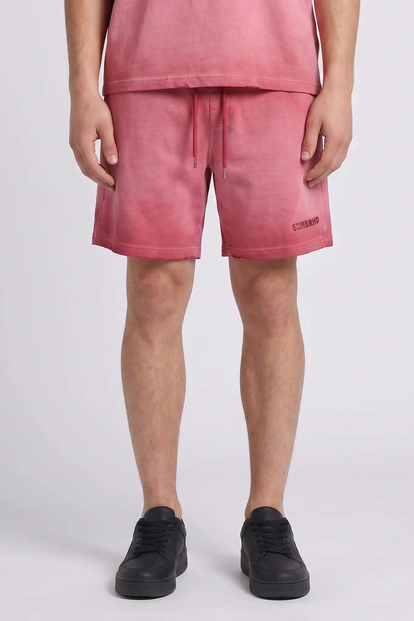 "Esntl 2.0" Vintage Shorts Red