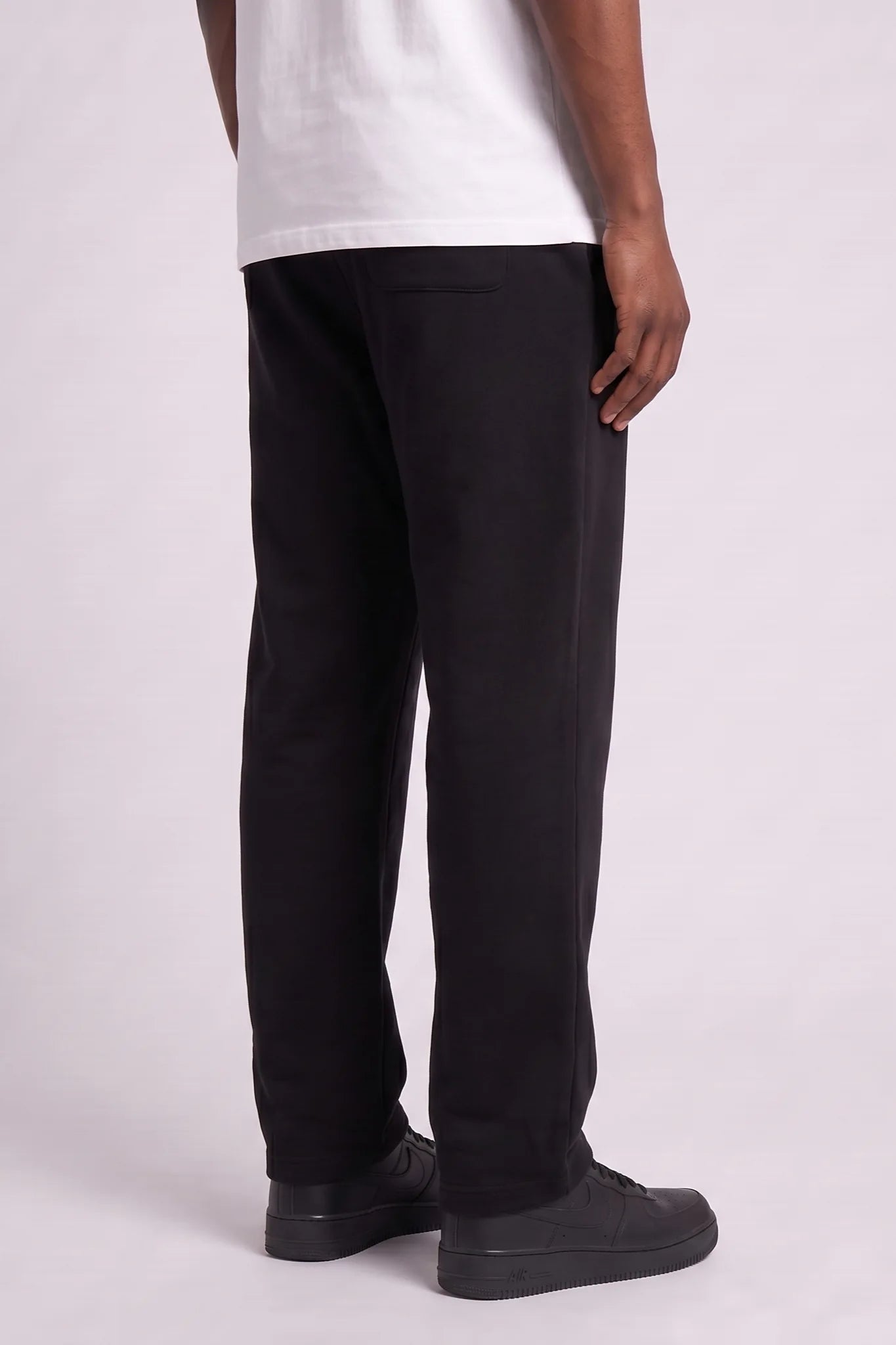 "Esntl 2.0" Relaxed Fleece Sweatpants Black