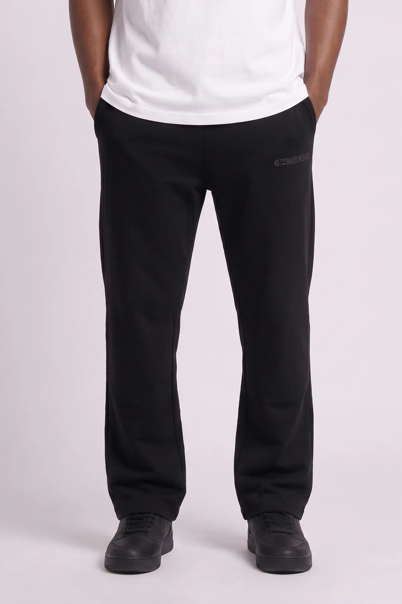 "Esntl 2.0" Relaxed Fleece Sweatpants Black