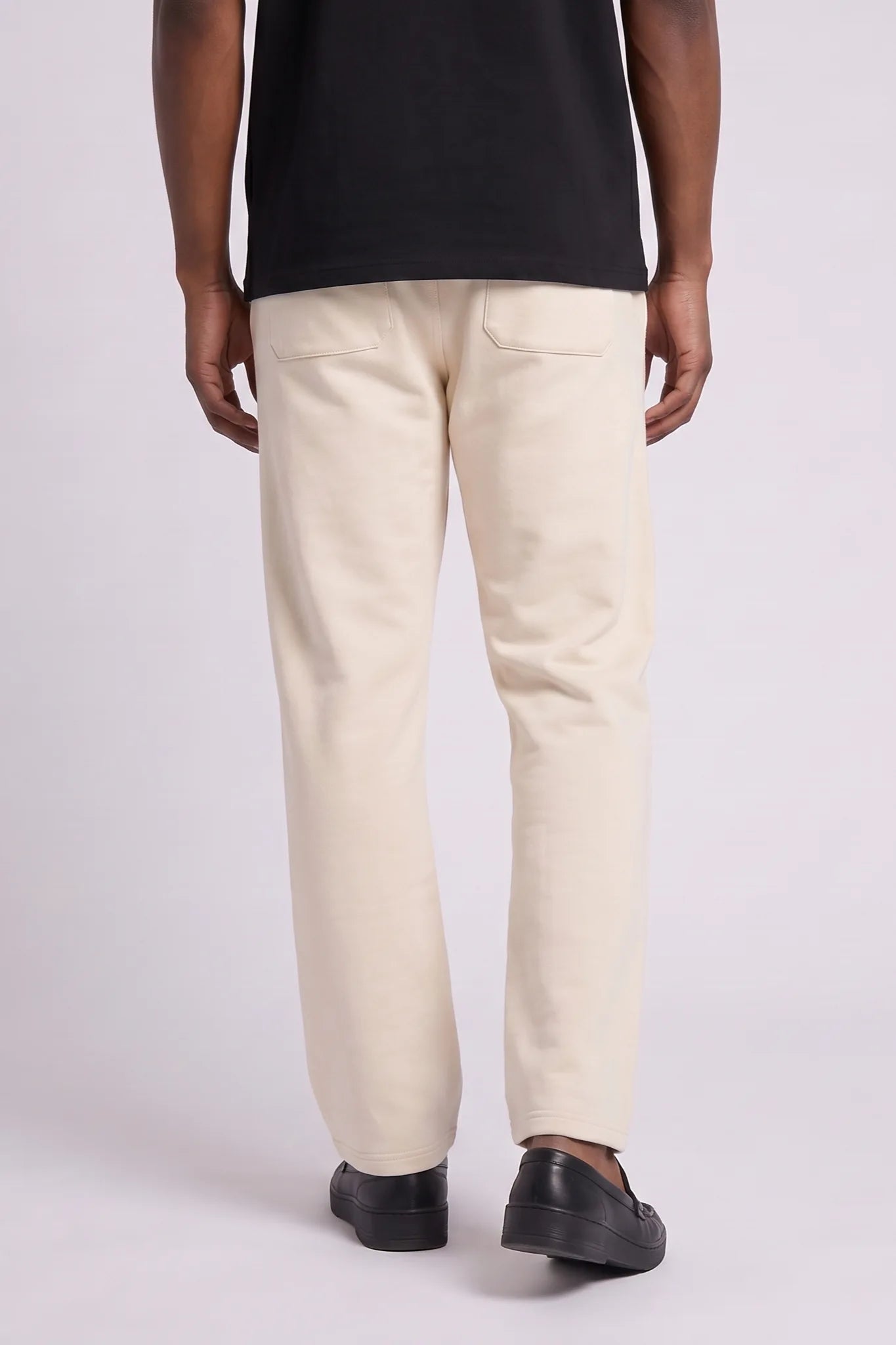 "Esntl 2.0" Relaxed Sweatpants Cream