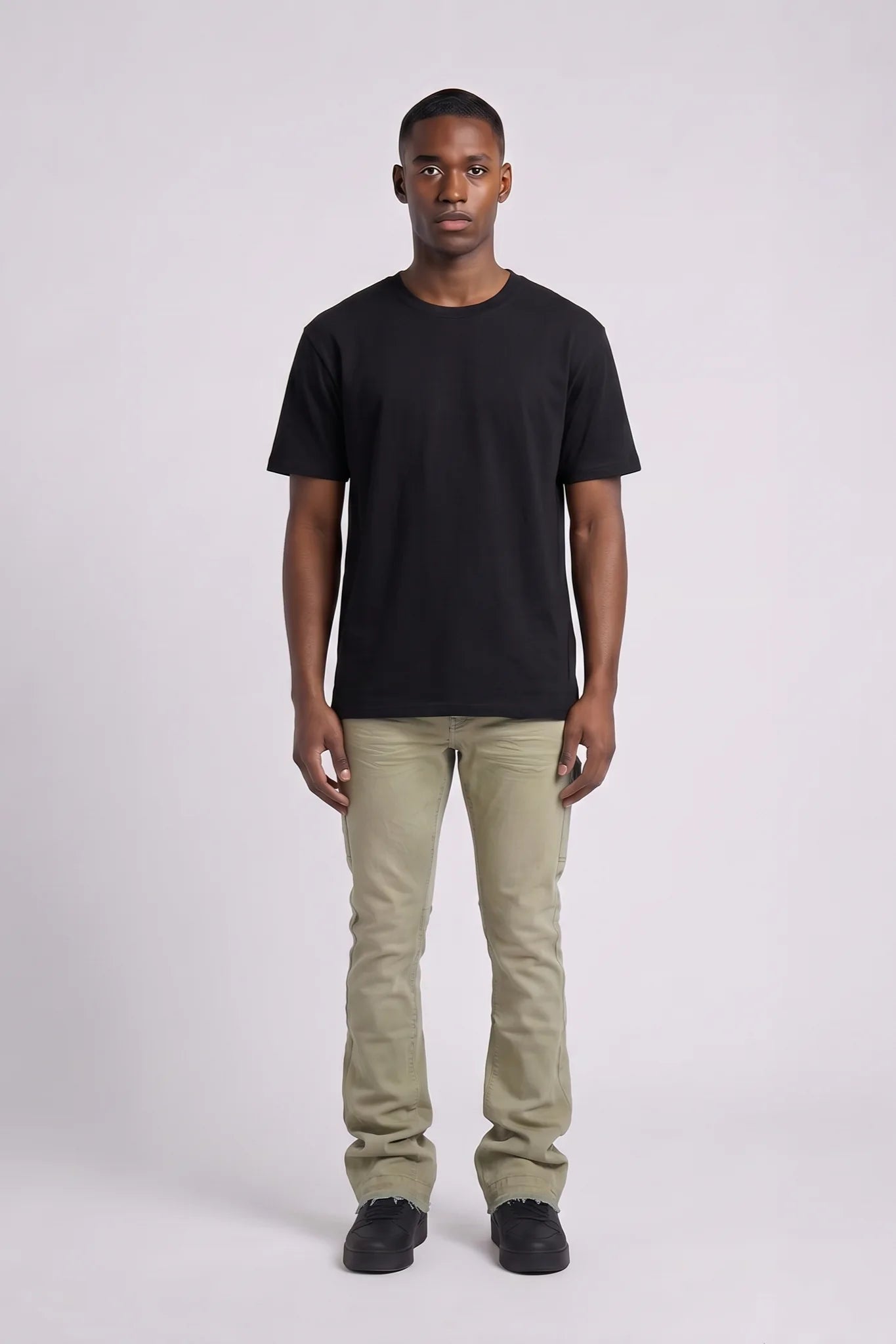"New Fields" Stacked Jeans Light Vintage