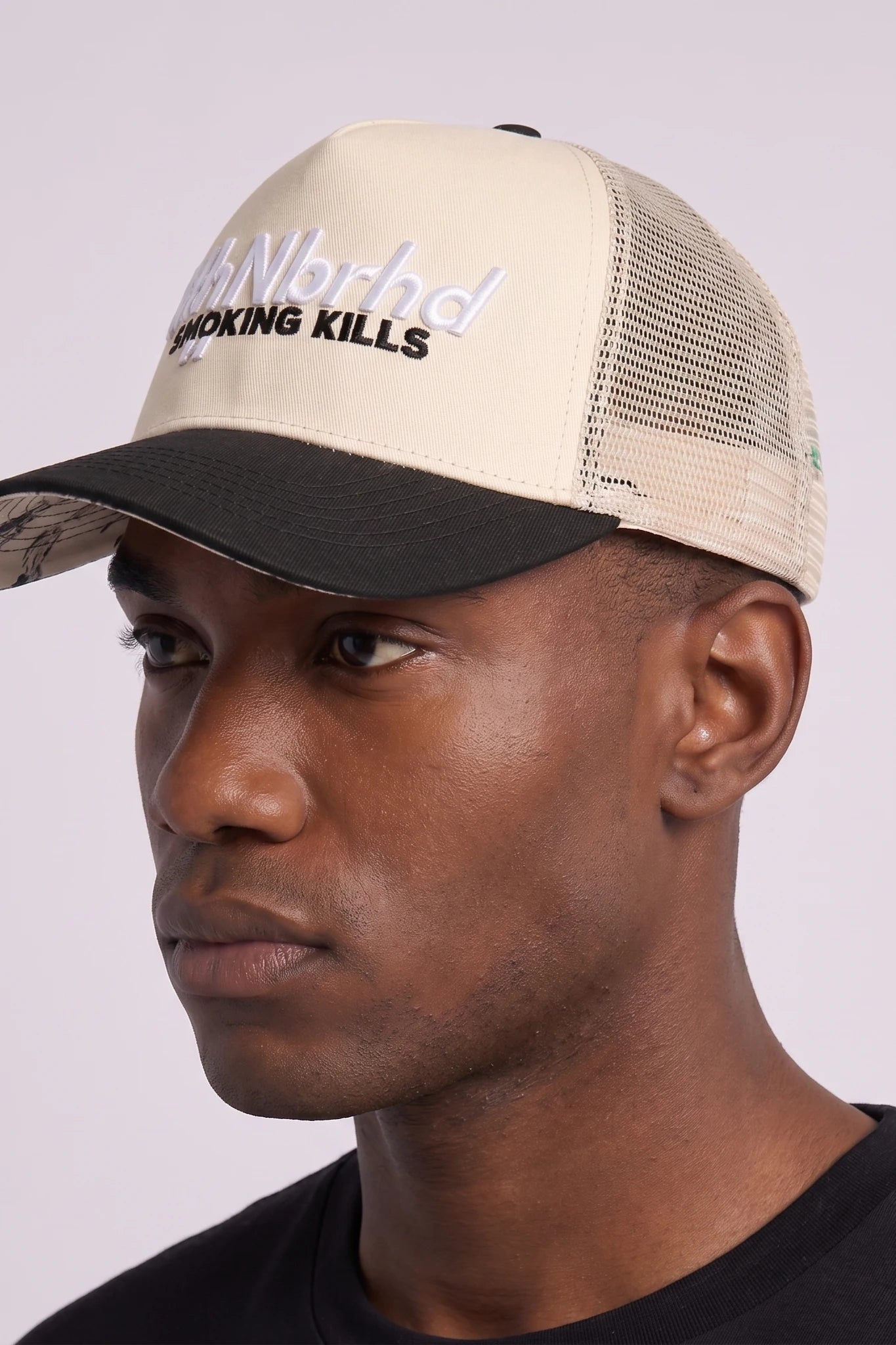 "Packs" Snapback Hat Cream