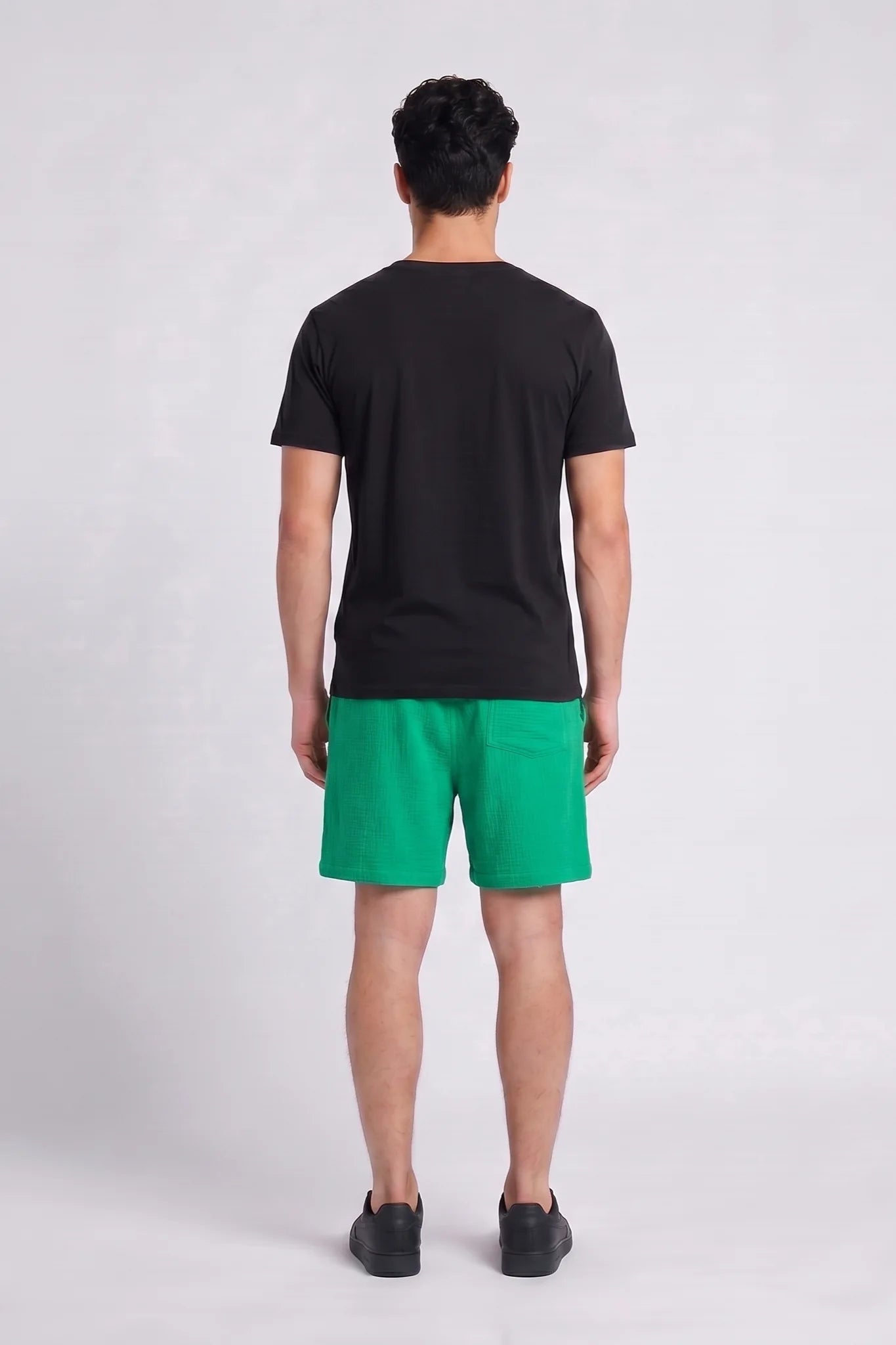 "Nbrhd Pizza" Shorts Green