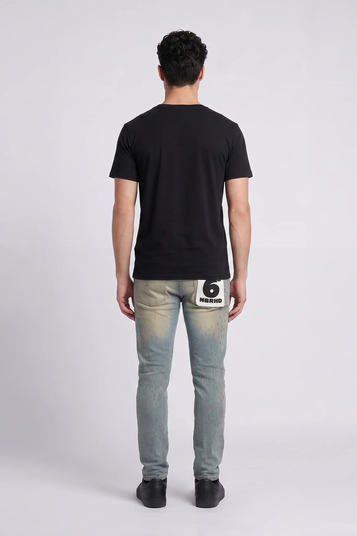 "Roots" Skinny Jean Light Sand Blue