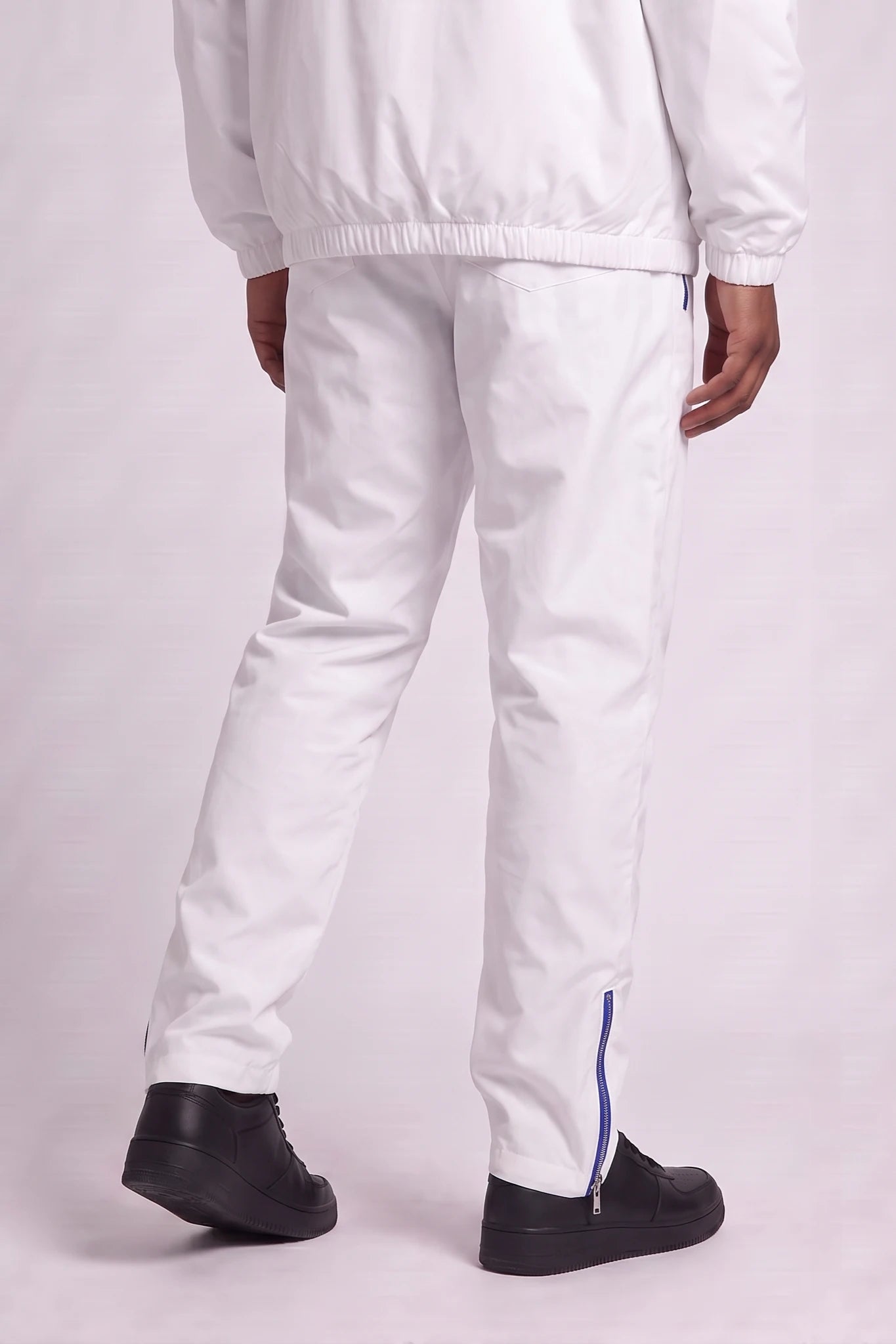 "Sly" Puffer Pants White