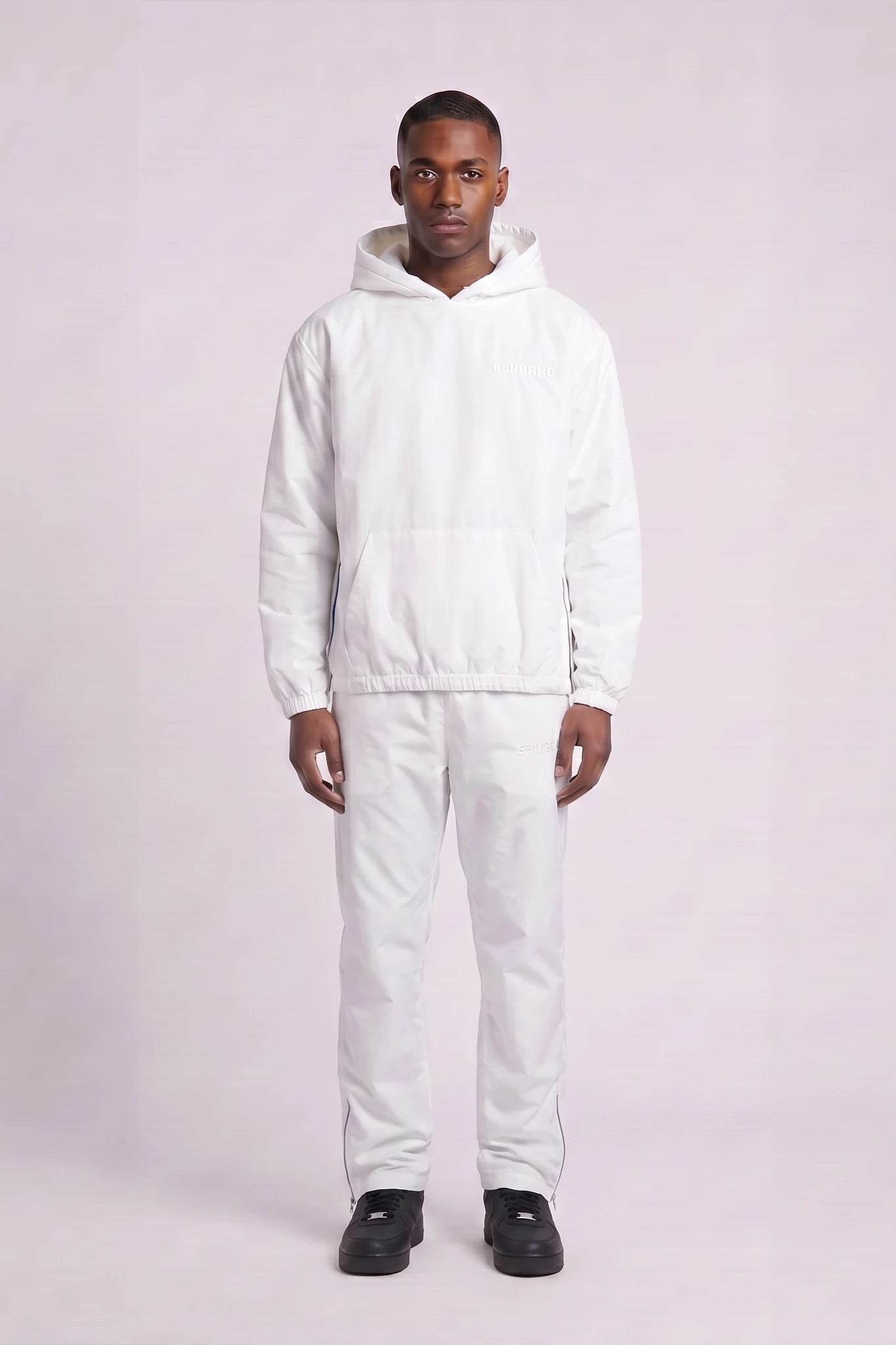 "Sly" Puffer Pants White