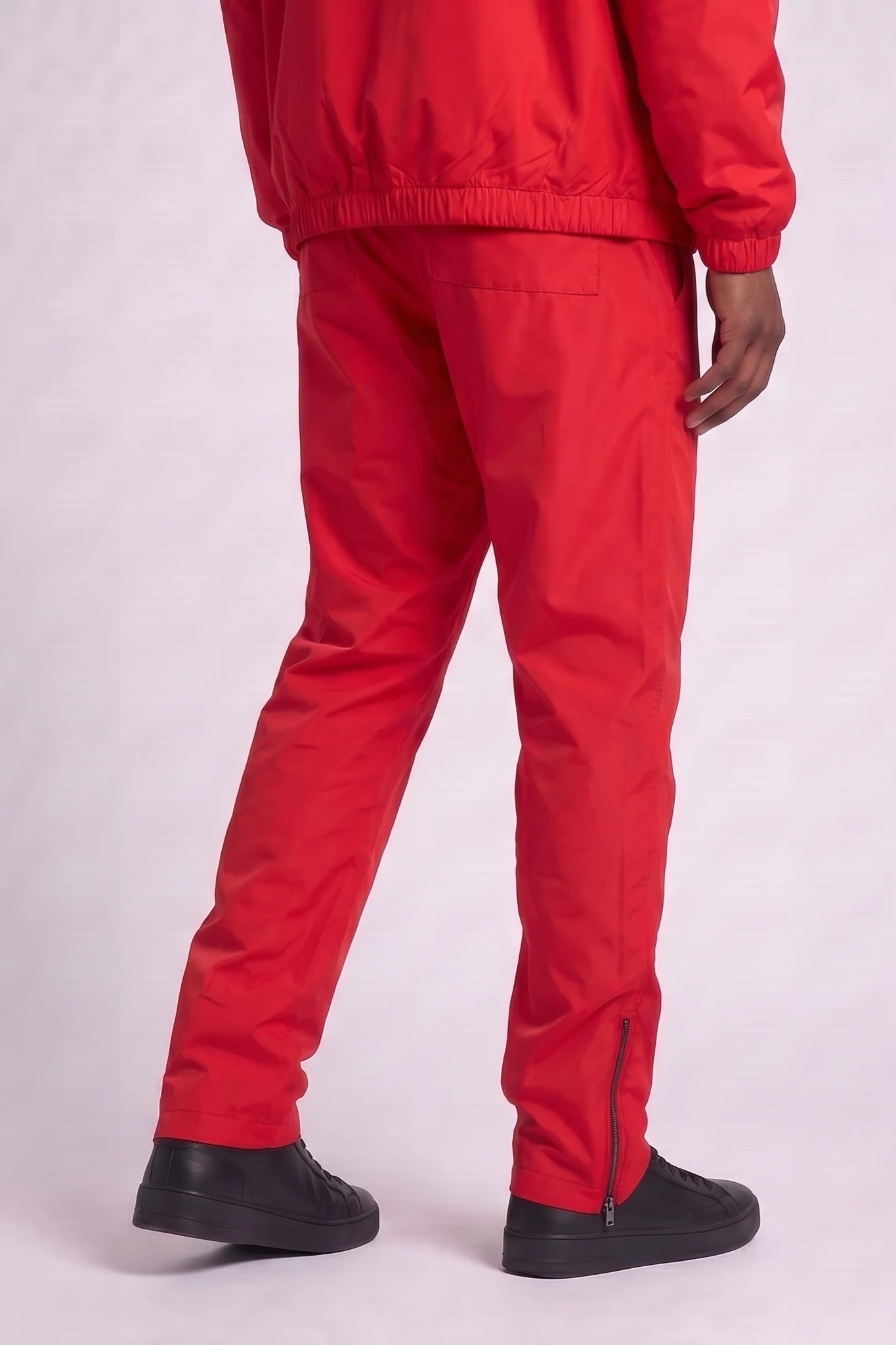 "Sly" Puffer Pants Red