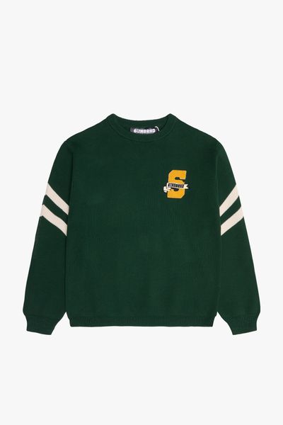 "PRIVATE SCHOOL" SWEATER - GREEN