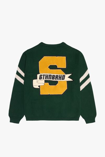 "PRIVATE SCHOOL" SWEATER - GREEN