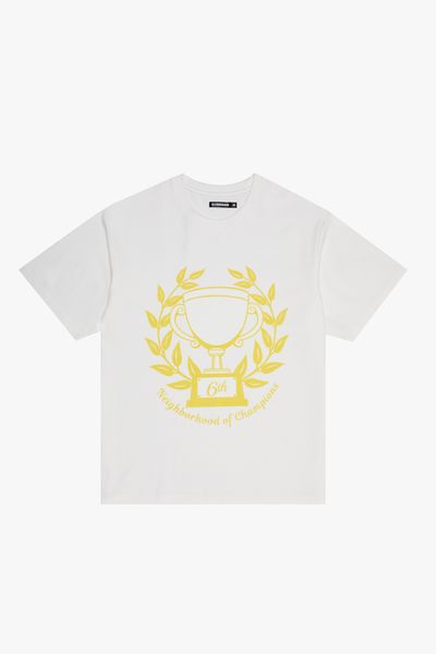 "TROPHY" TEE - WHITE