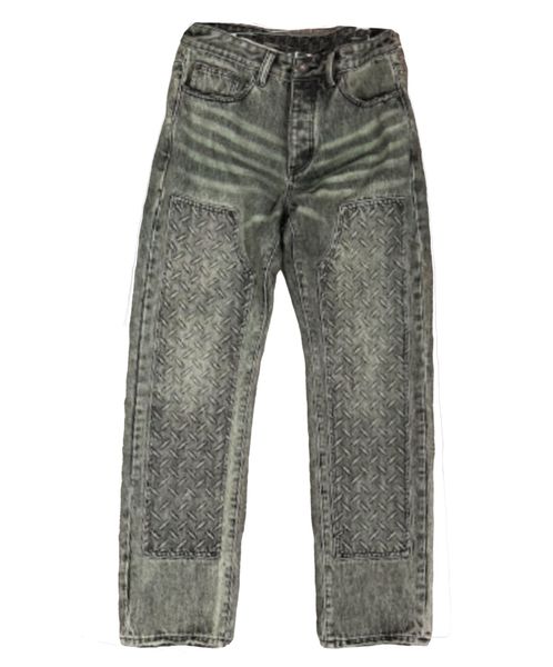 "Chrome" Vintage Wash Denim Jeans
