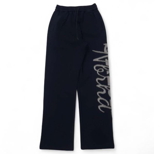 "Instant" Black Graphic Sweatpants