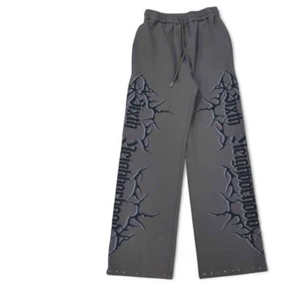 "Igris" Grey Graphic Sweatpants