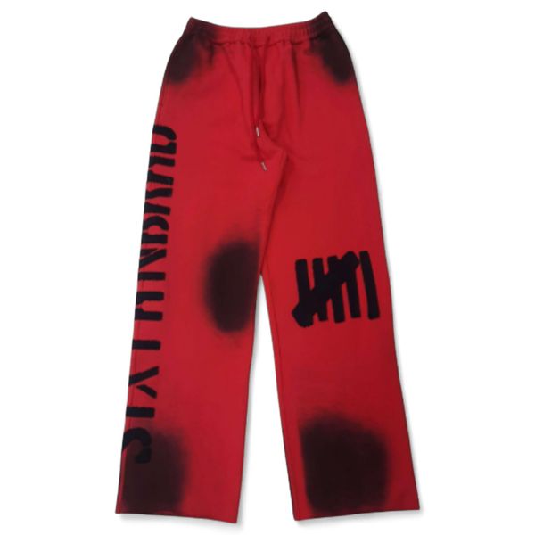 "Tally" Red Graphic Sweatpants