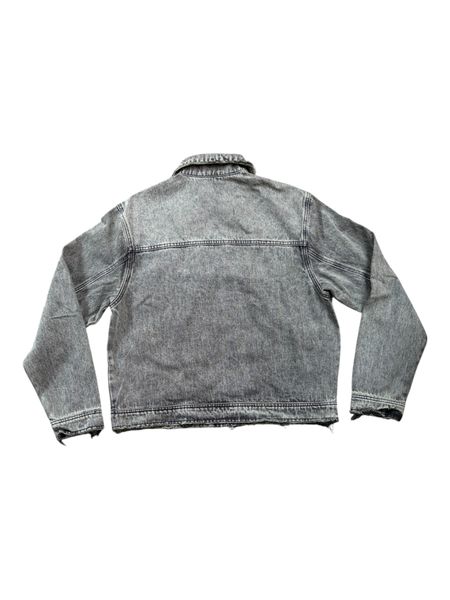 "Grid" Vintage Denim Jacket