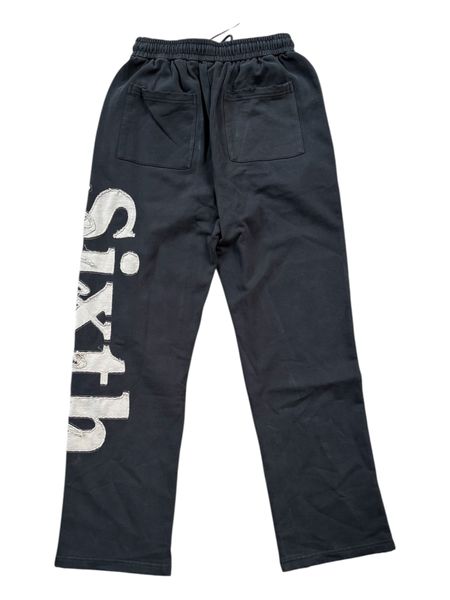 "Instant" Black Graphic Sweatpants