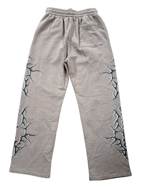 "Igris" Grey Graphic Sweatpants