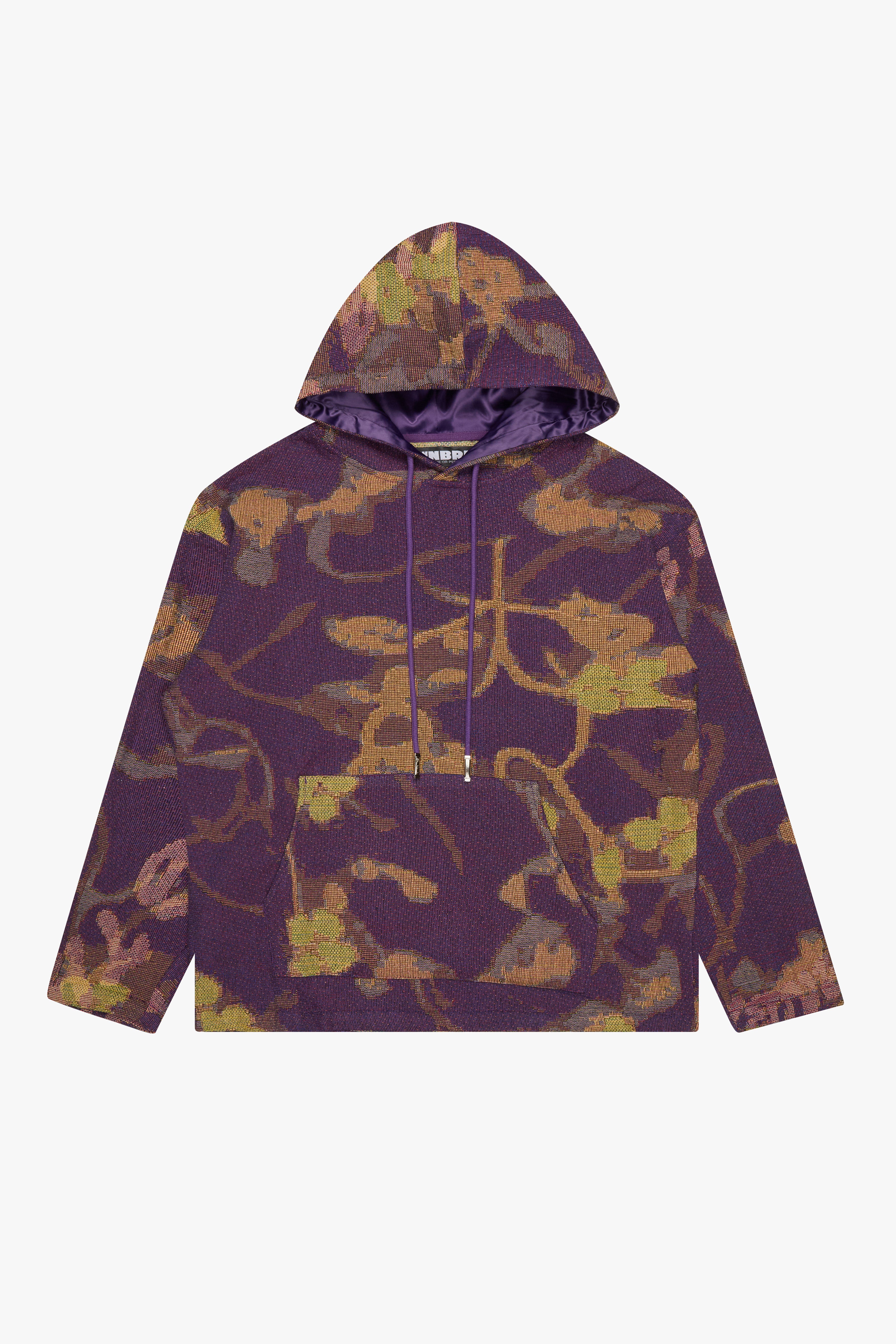 6thNBRHD PULLOVER "FLOWAS" PURPLE MULTI