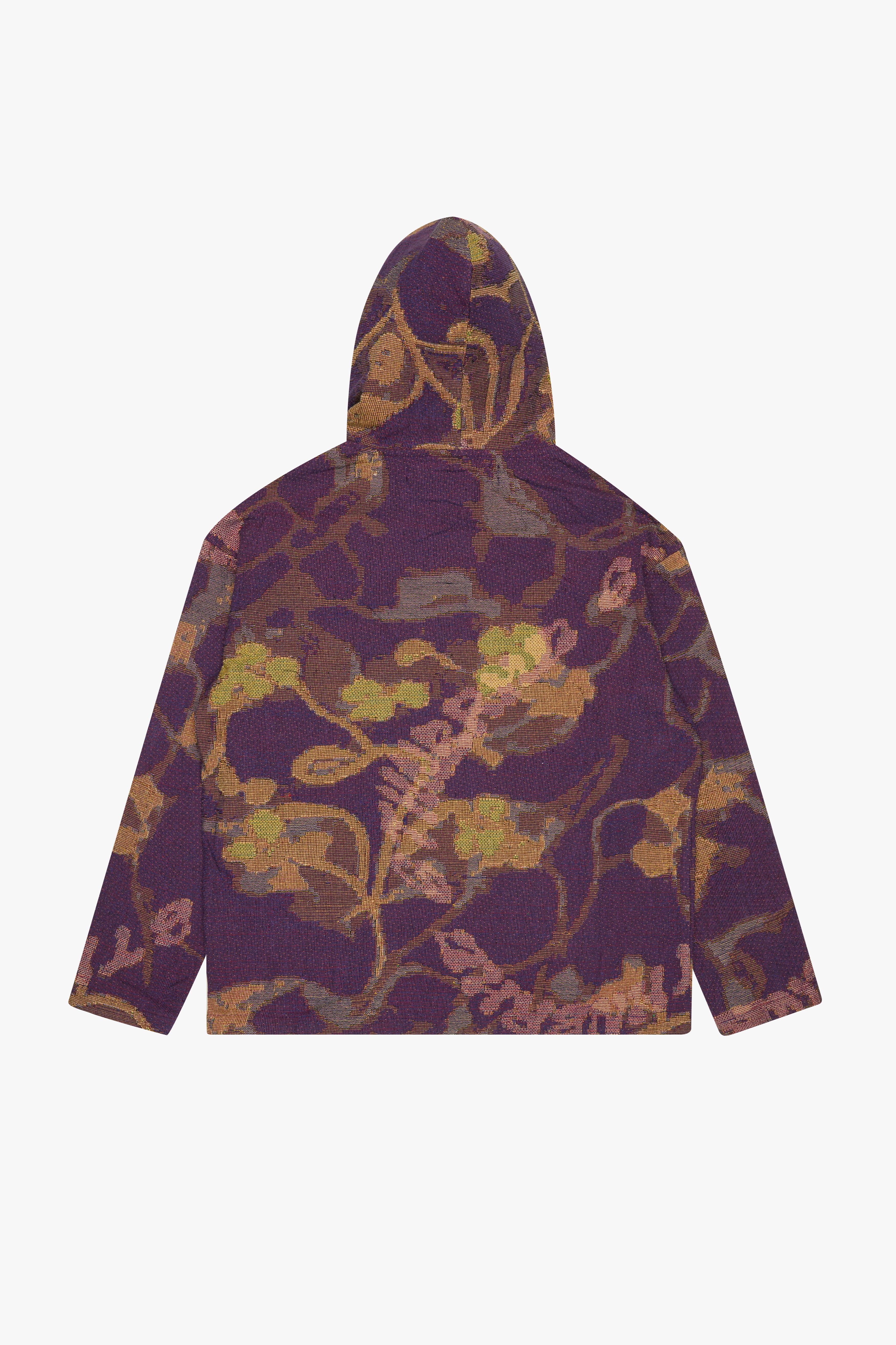 6thNBRHD PULLOVER "FLOWAS" PURPLE MULTI