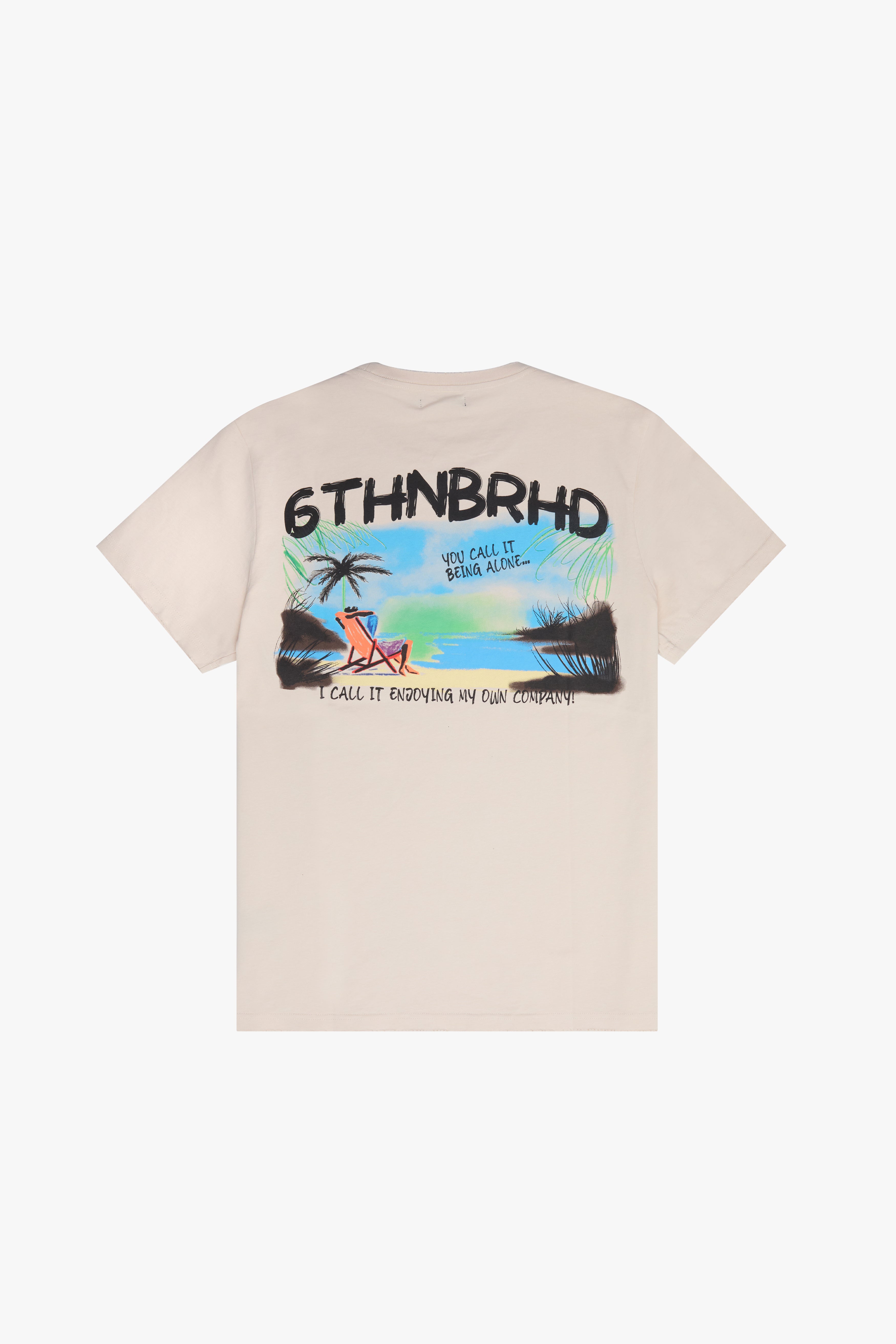 6thNBRHD TEE "ISLAND" CREAM