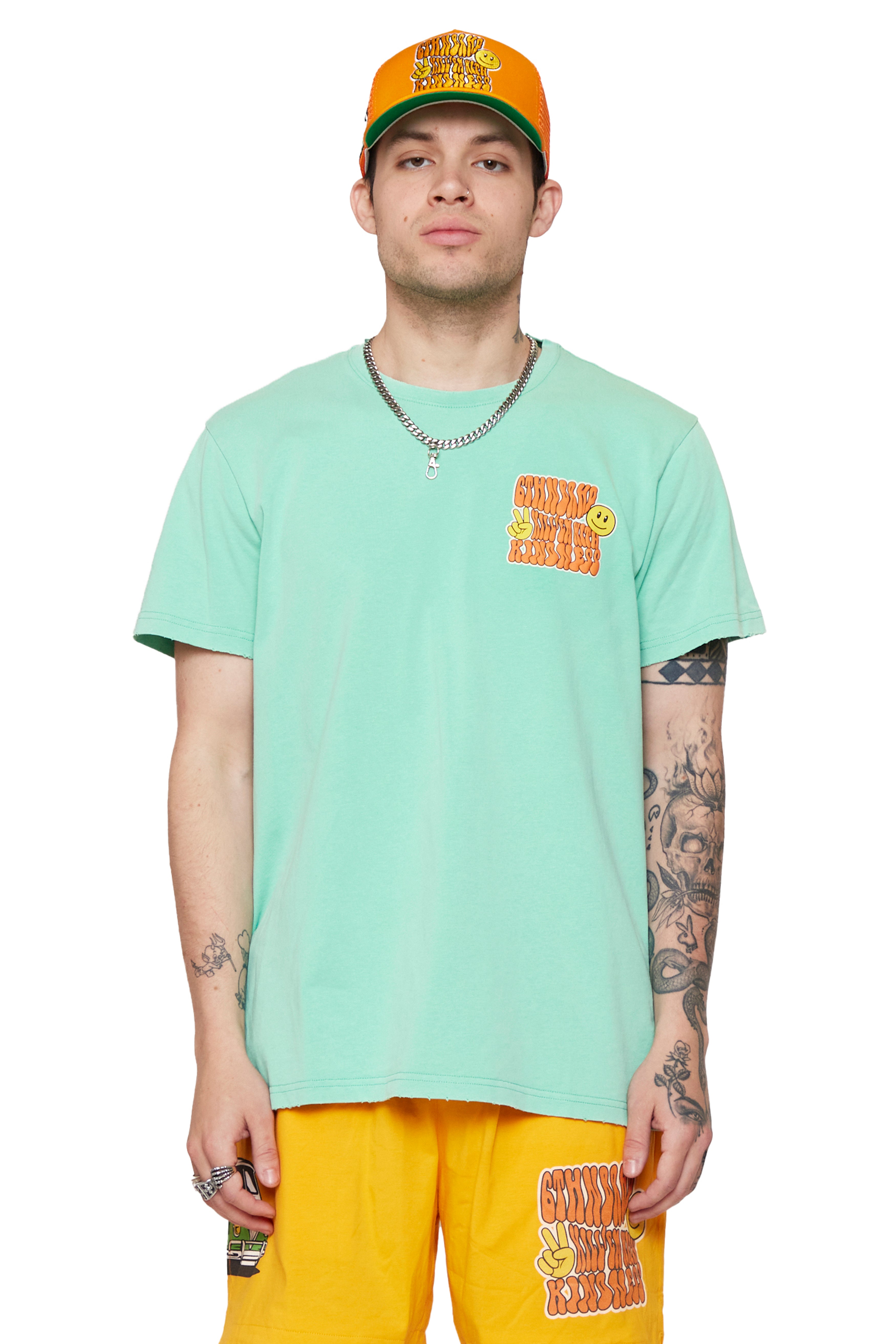 6thNBRHD TEE "KINDNESS"- VINTAGE MINT